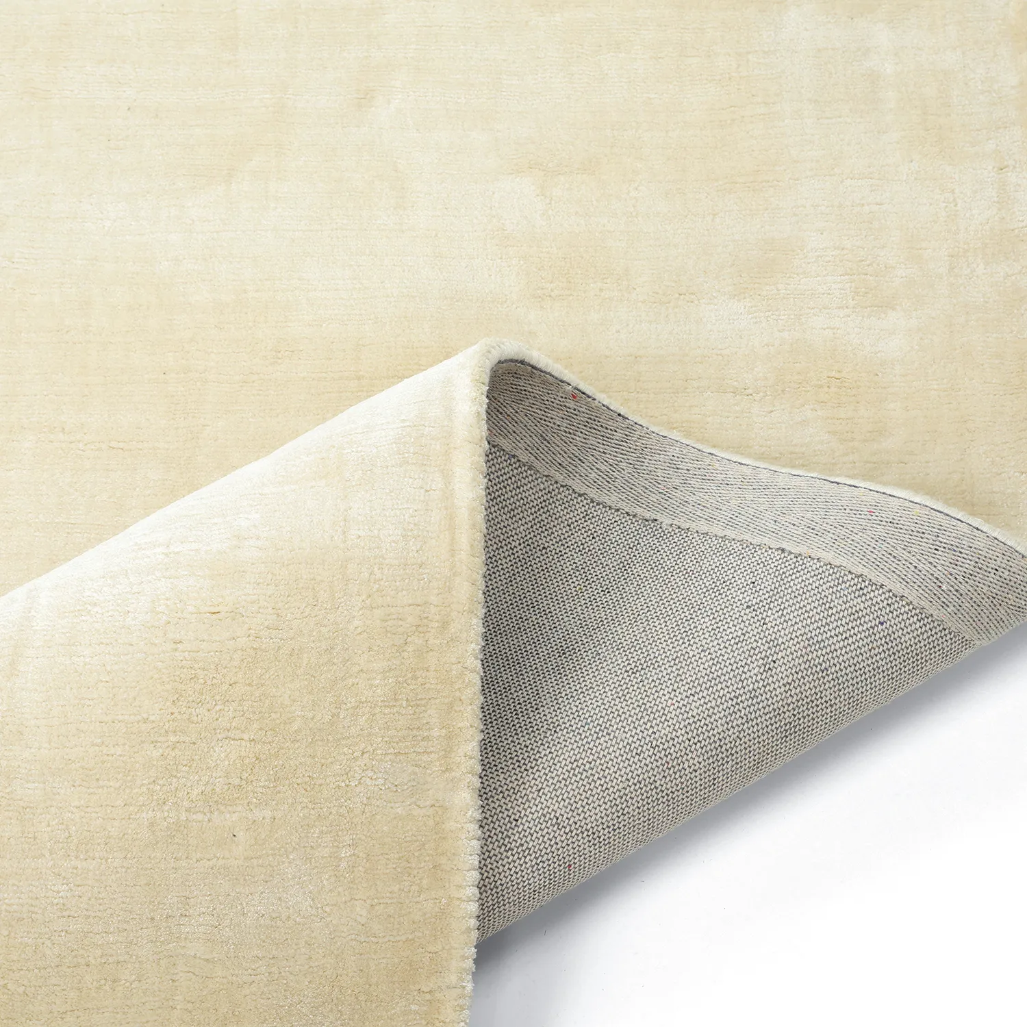 Viscose-tæppe - Jodhpur Special Luxury Edition (lysbeige)