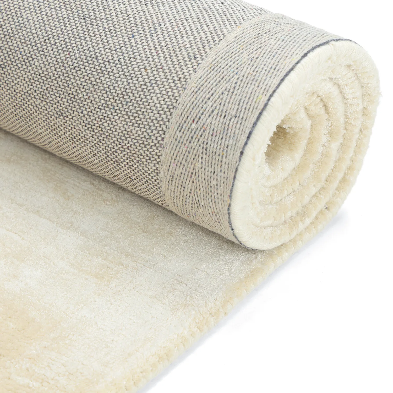 Viscose-tæppe - Jodhpur Special Luxury Edition (lysbeige)