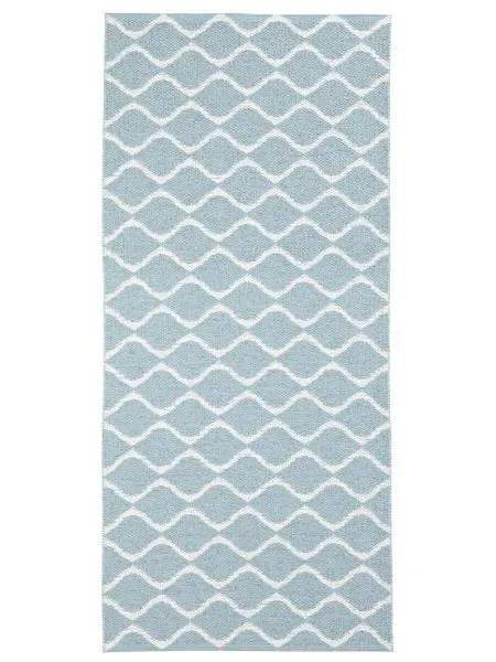 Plasttæpper - Horredstæppet Wave (blå)