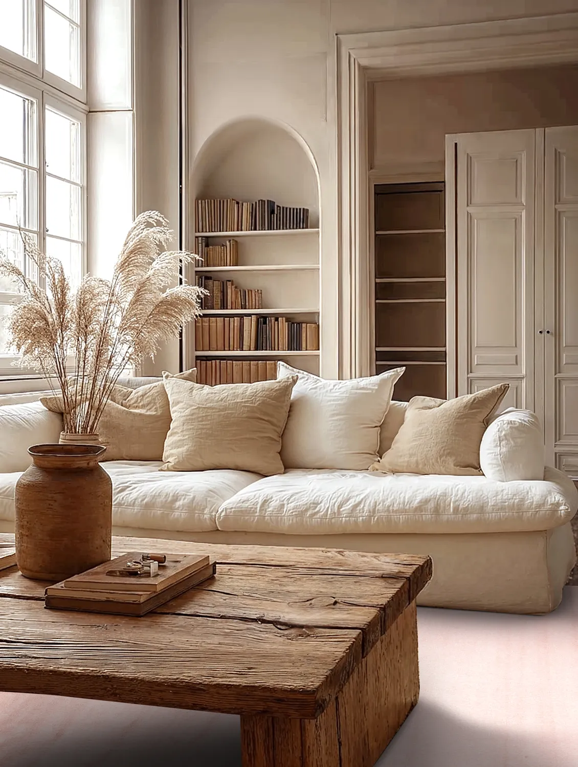 Wilton-tæppe - Art Silk (lyserød)