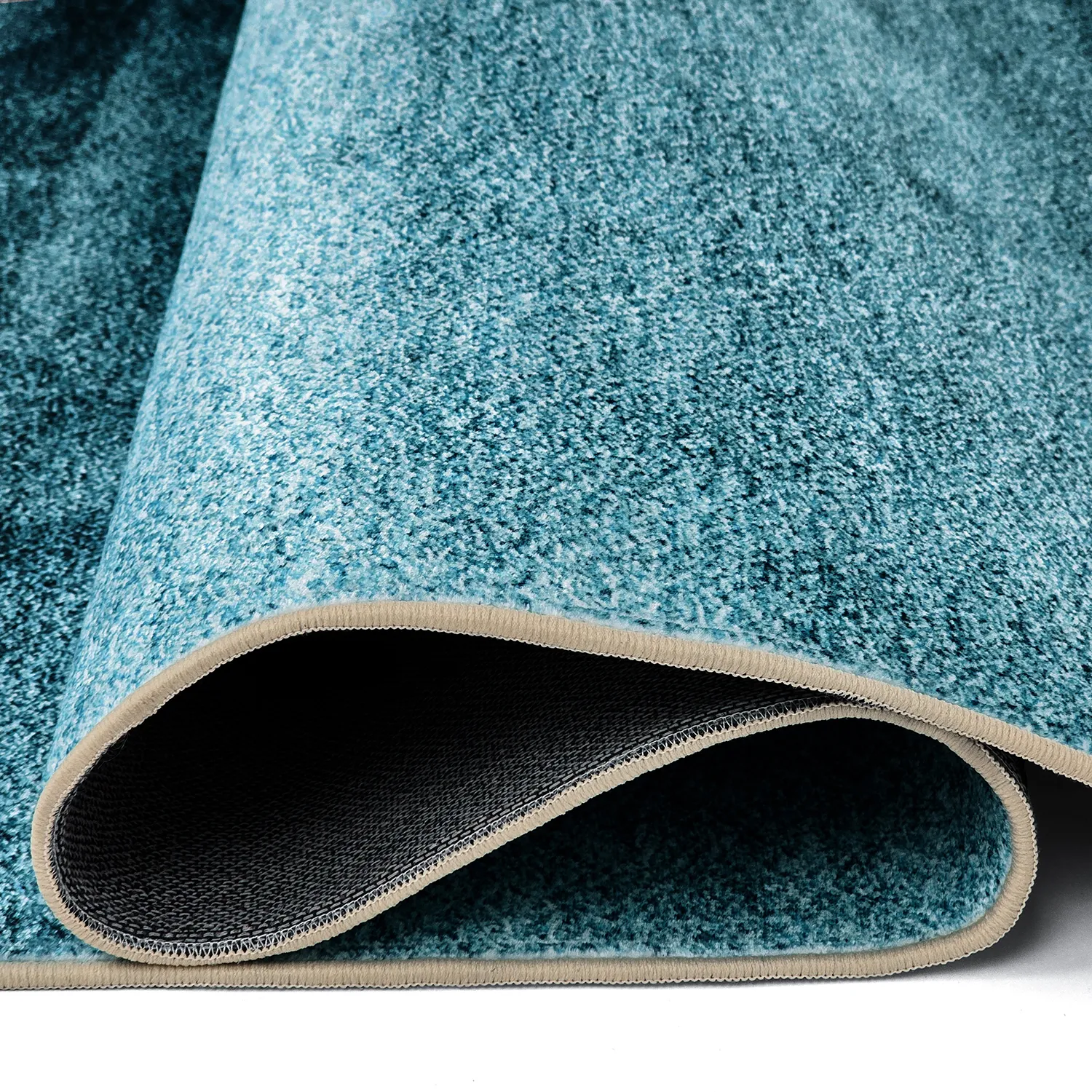 Wilton-tæppe - Bacalar (lyseblå)