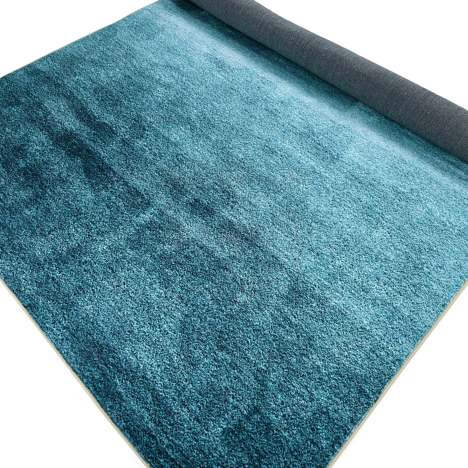 Wilton-tæppe - Bacalar (lyseblå)