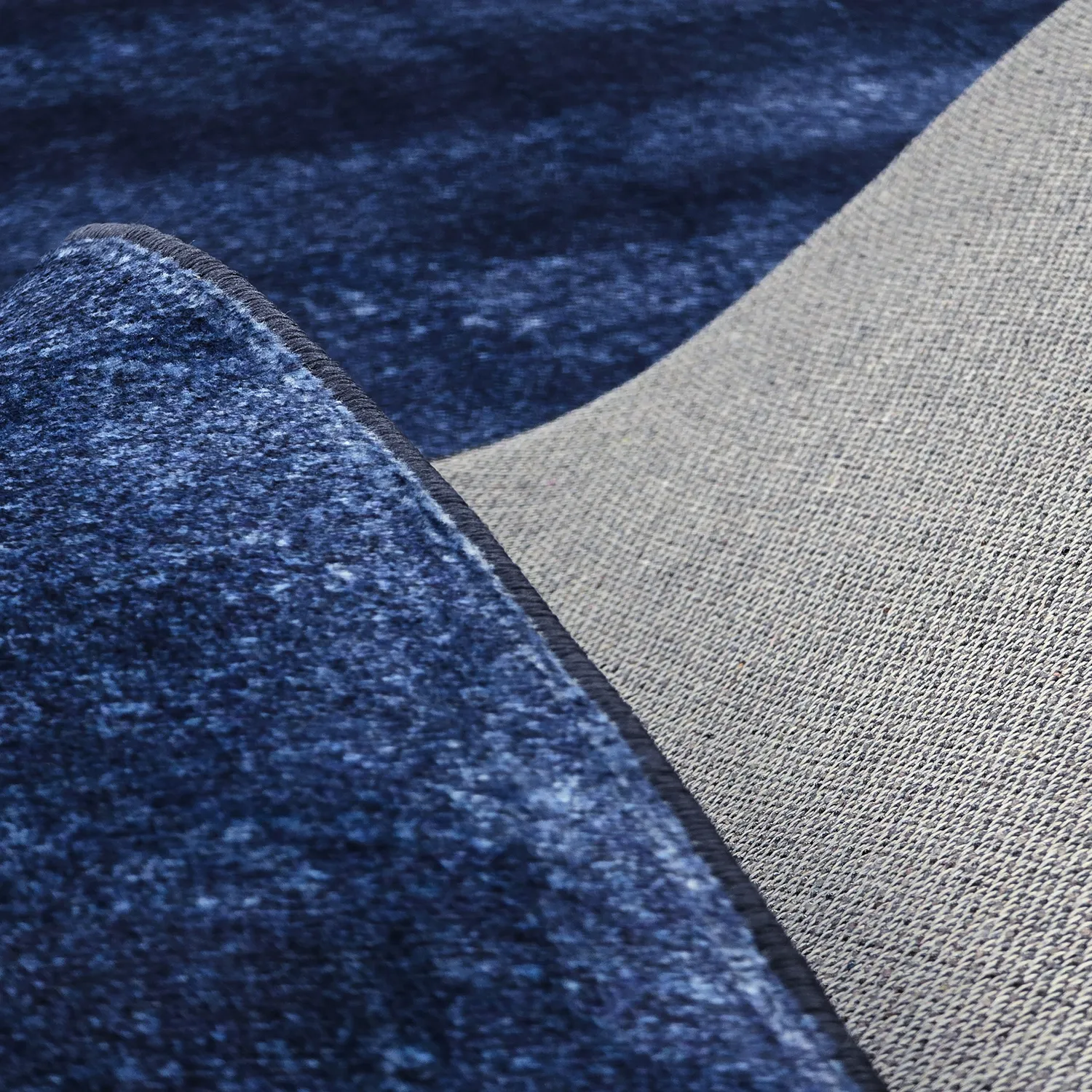 Wilton-tæppe - Bacalar (mørkeblå)