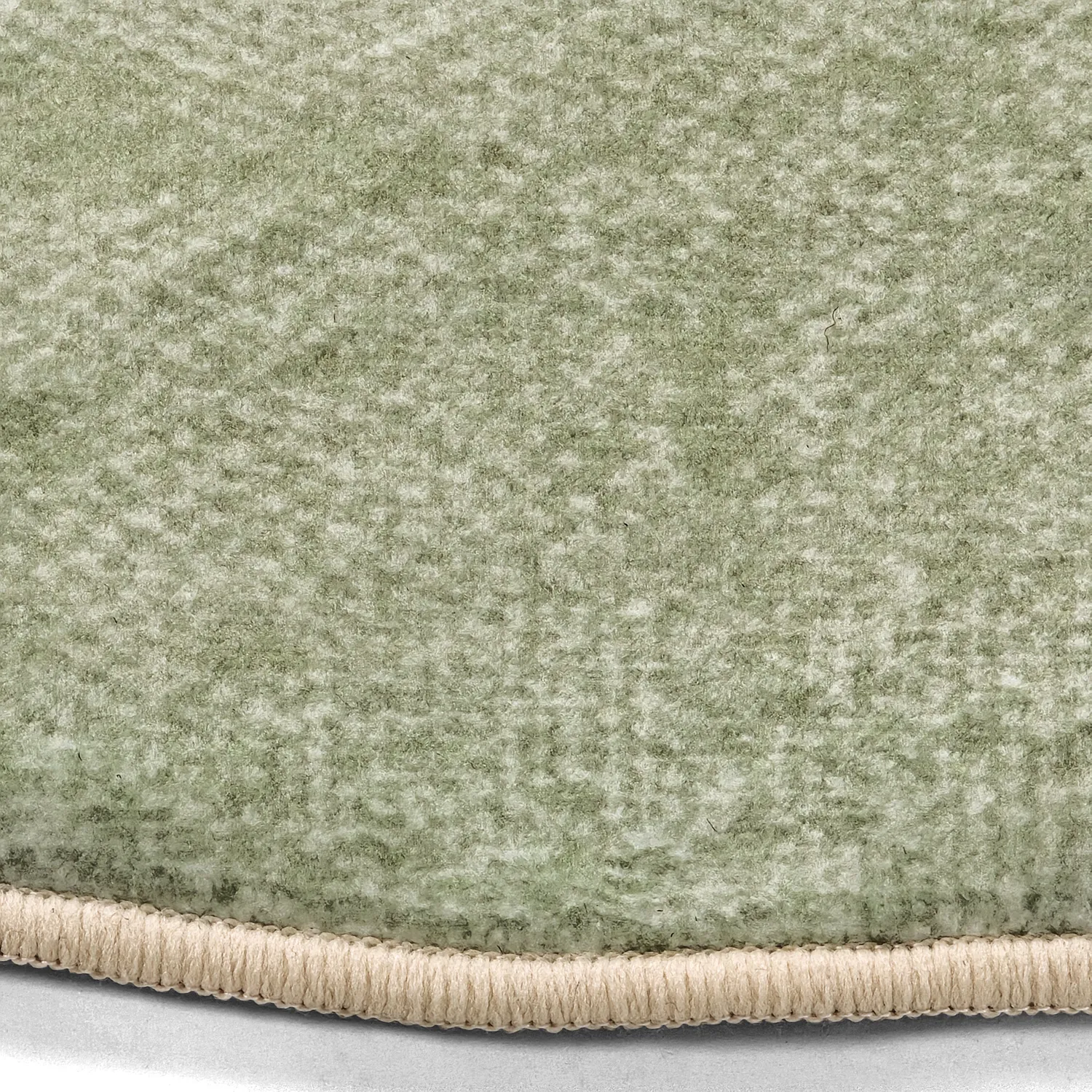 Rundt tæppe - Barcelona (brun)