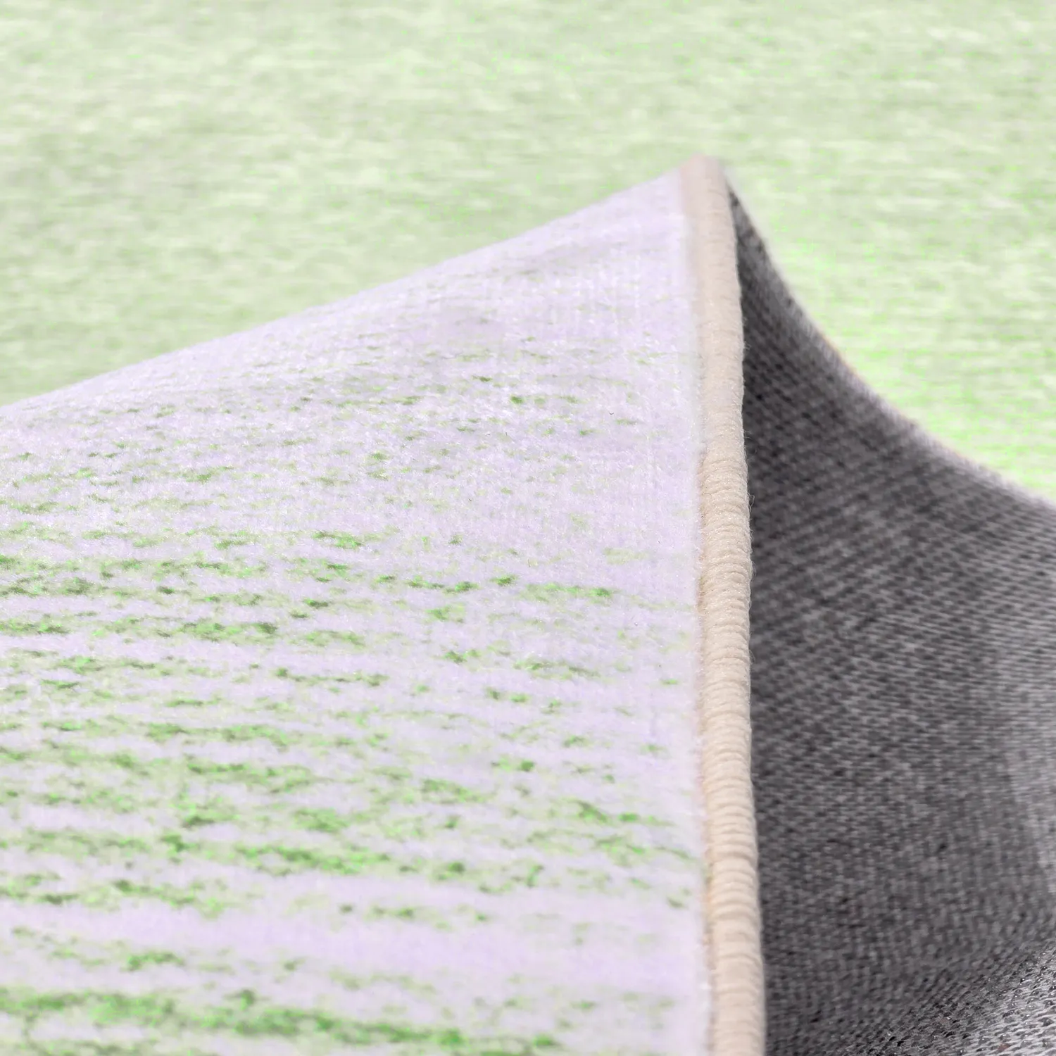 Wilton-tæppe - Cara (lysegrøn/beige)