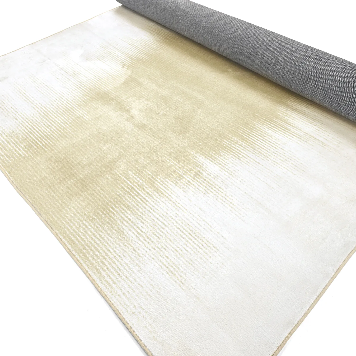 Wilton-tæppe - Cara (hvid/beige)