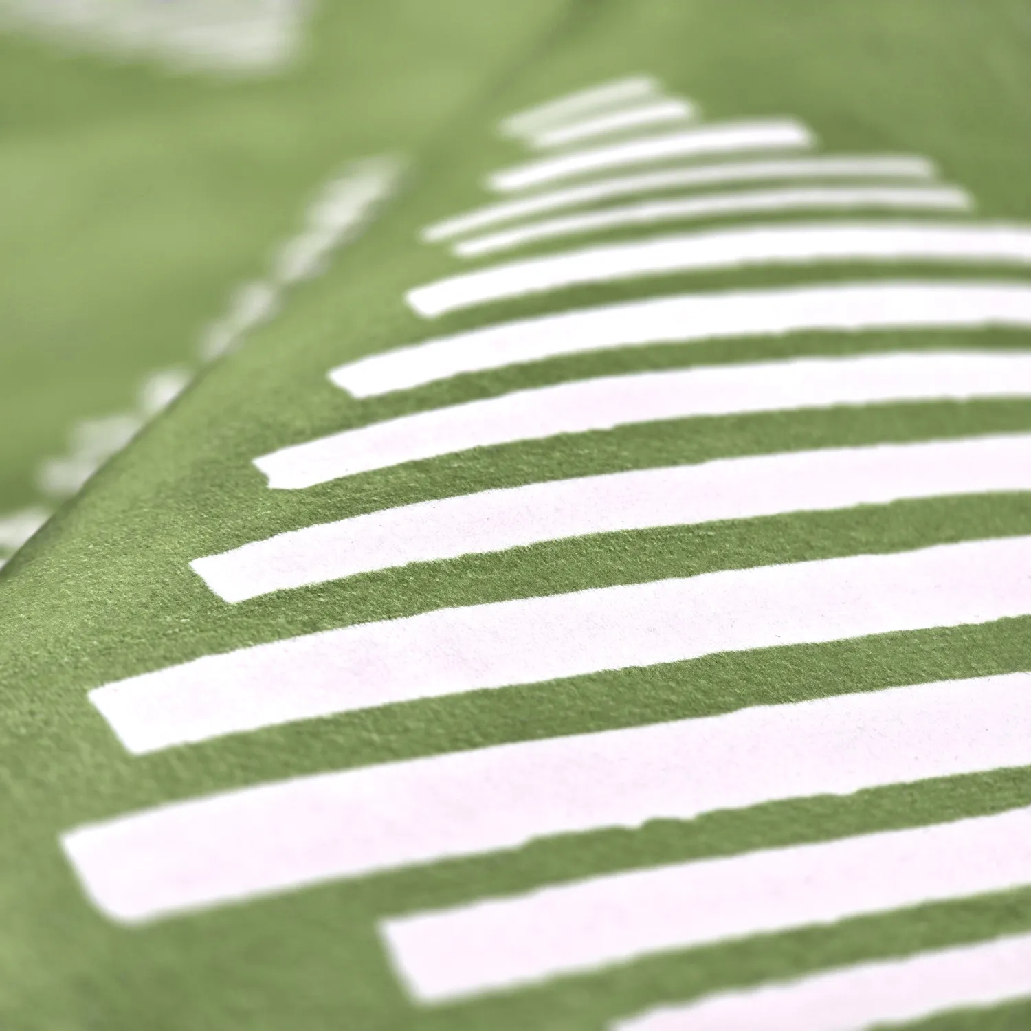 Wilton-tæppe - Carmen (grøn/hvid)