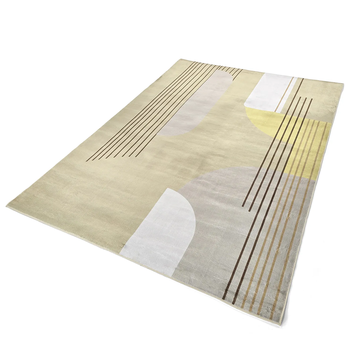 Wilton-tæppe - Delft (beige/multi)