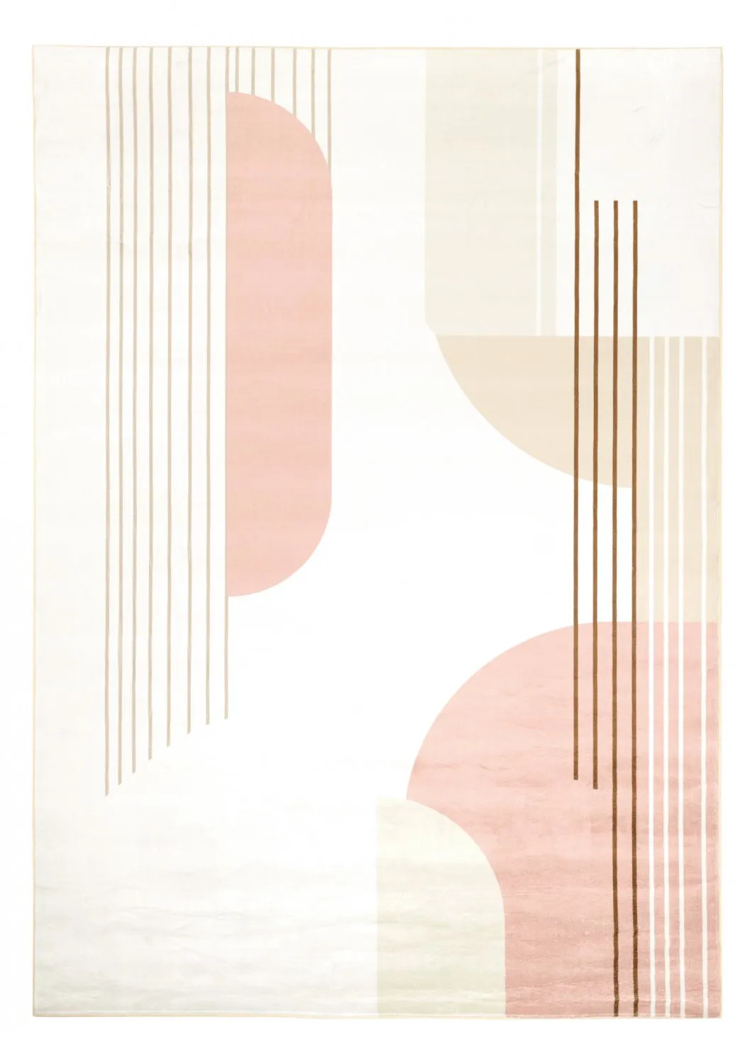 Wilton-tæppe - Delft (pink/multi)