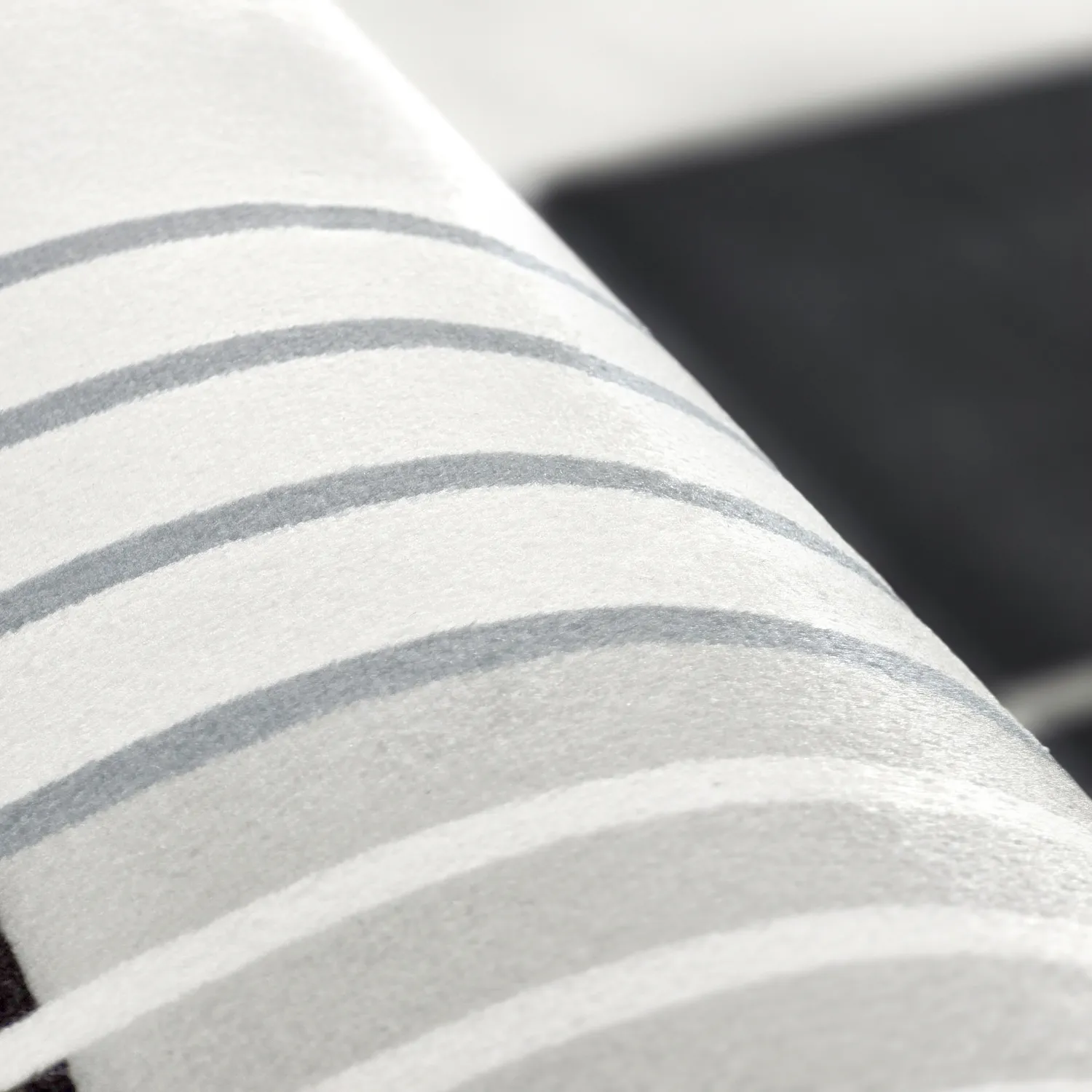 Wilton-tæppe - Delft (hvid/grå/sort)