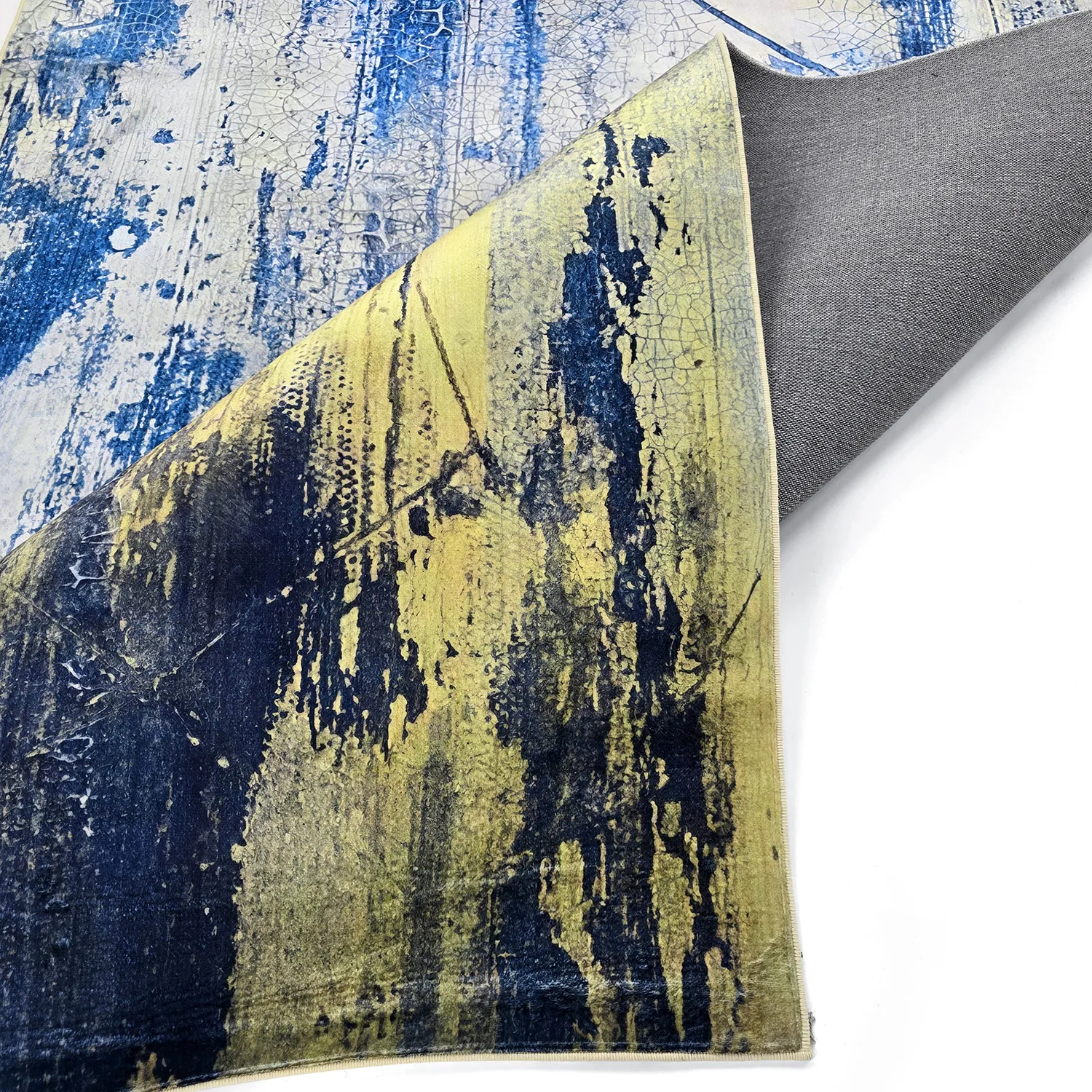 Wilton-tæppe - Dolmio (blå/multi)