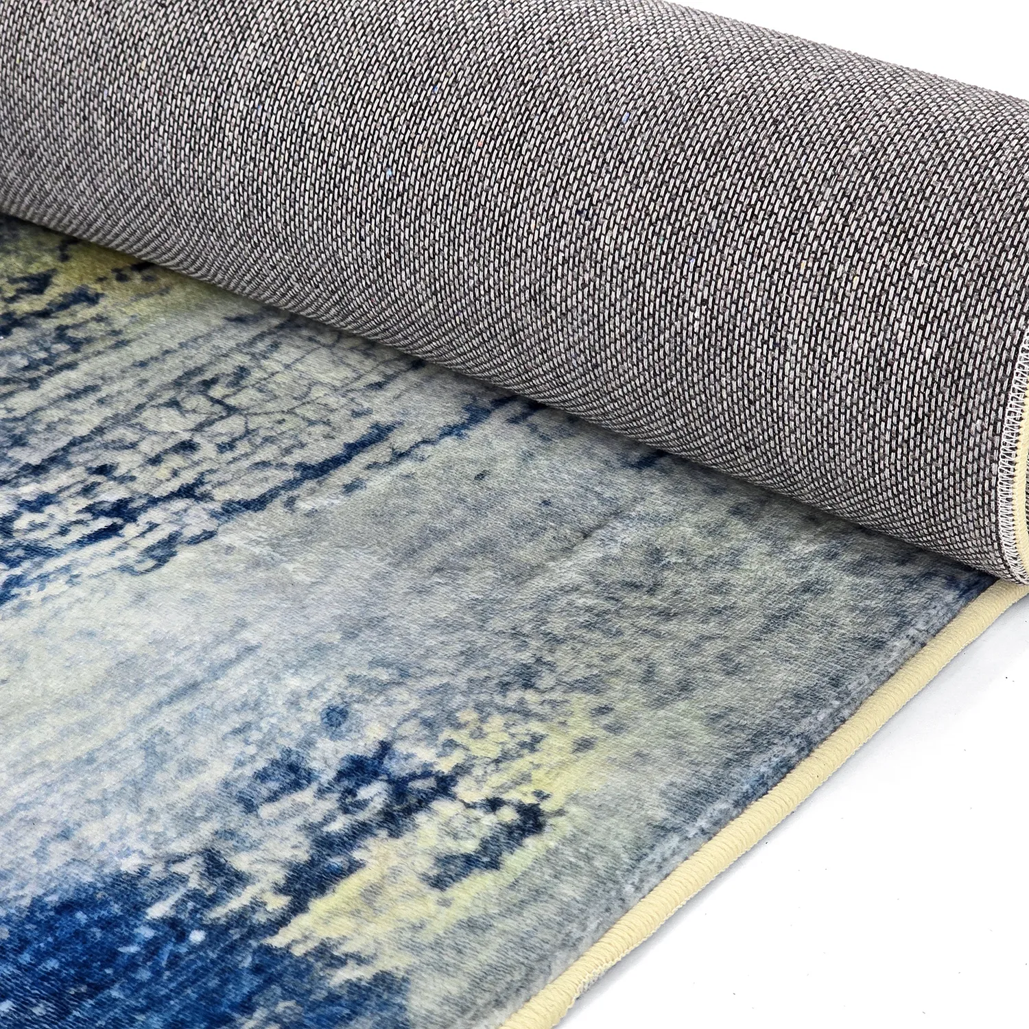 Wilton-tæppe - Dolmio (blå/multi)