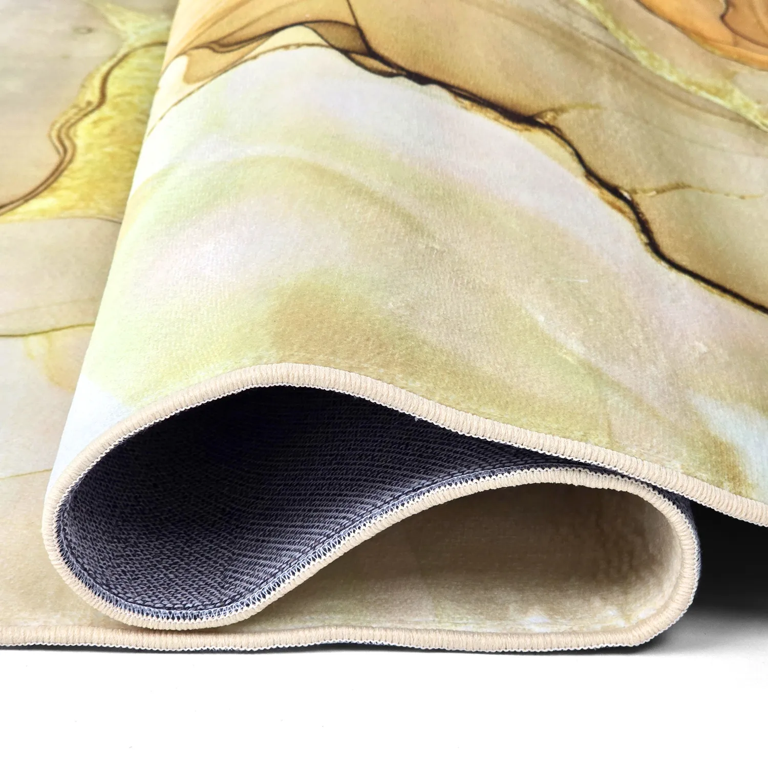 Wilton-tæppe - Etienne (beige/guld)