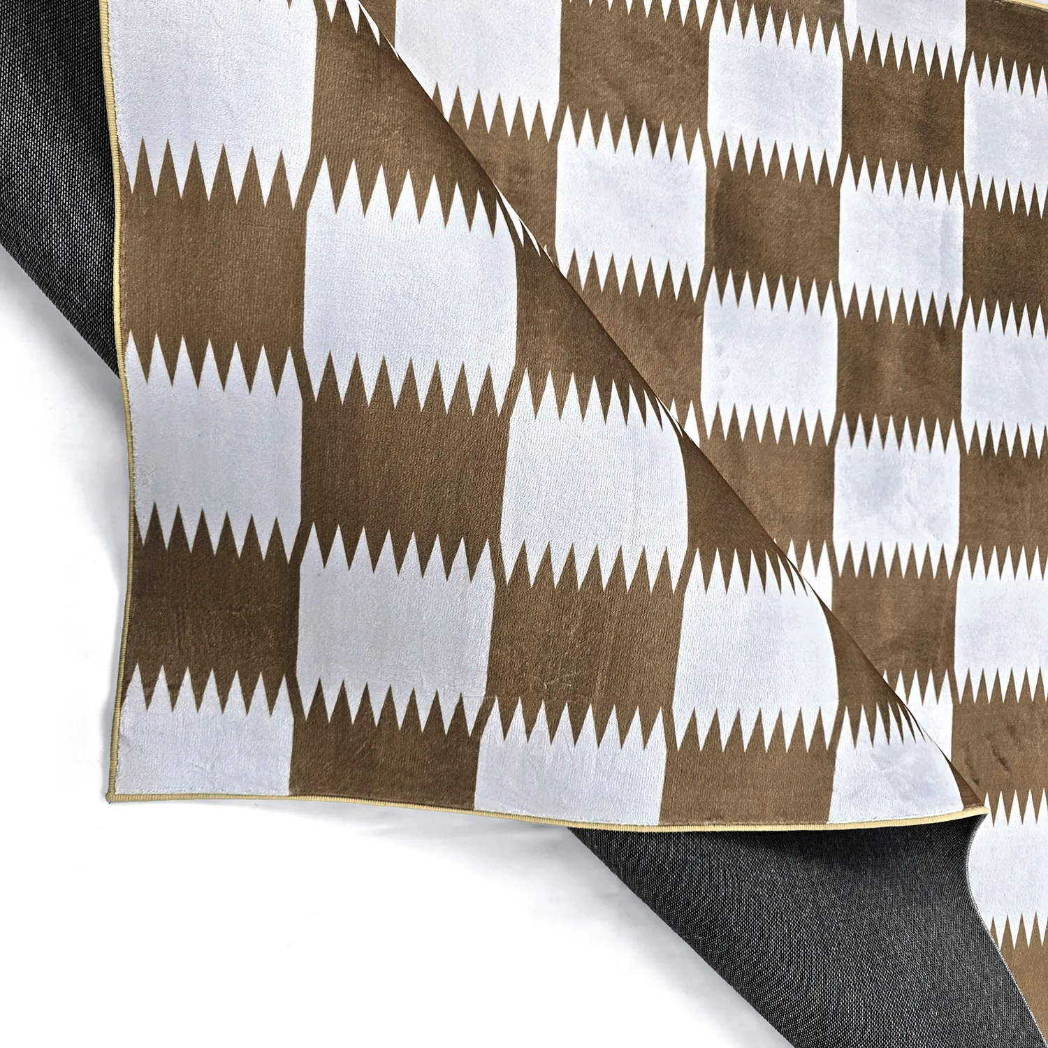 Wilton-tæppe - Gobi (brun/hvid)