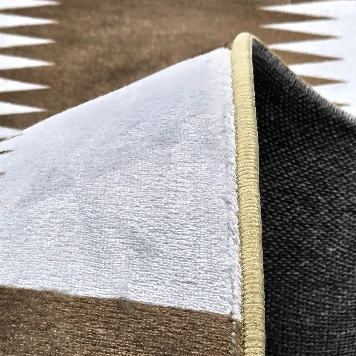 Wilton-tæppe - Gobi (brun/hvid)