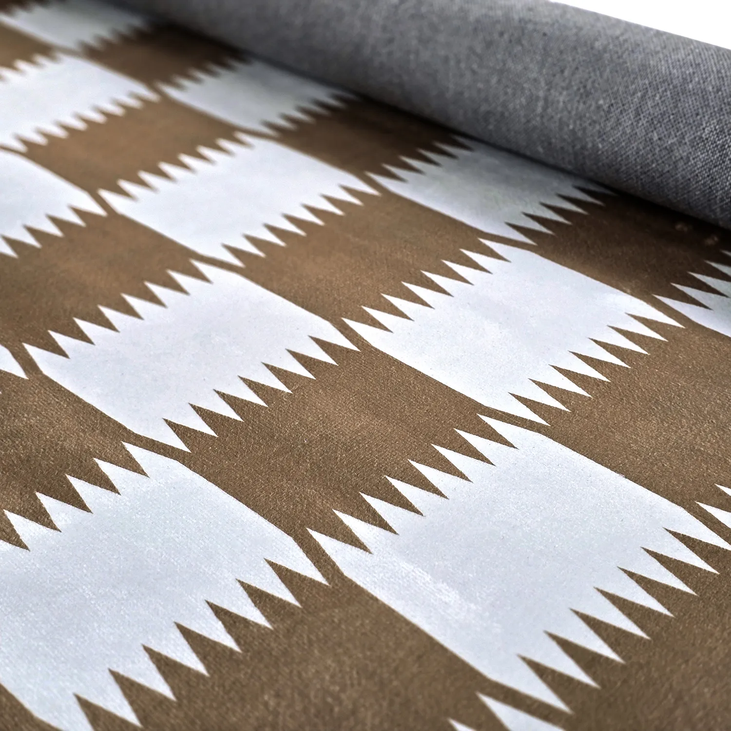 Wilton-tæppe - Gobi (brun/hvid)