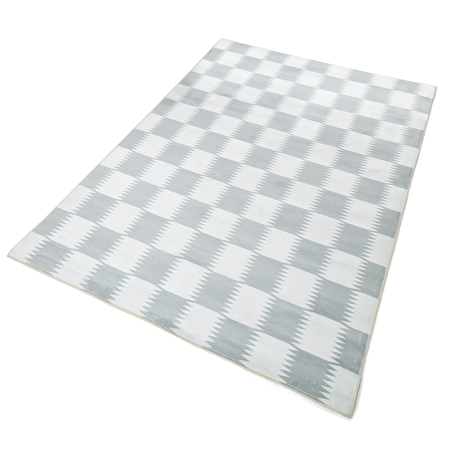 Wilton-tæppe - Gobi (grå/hvid)