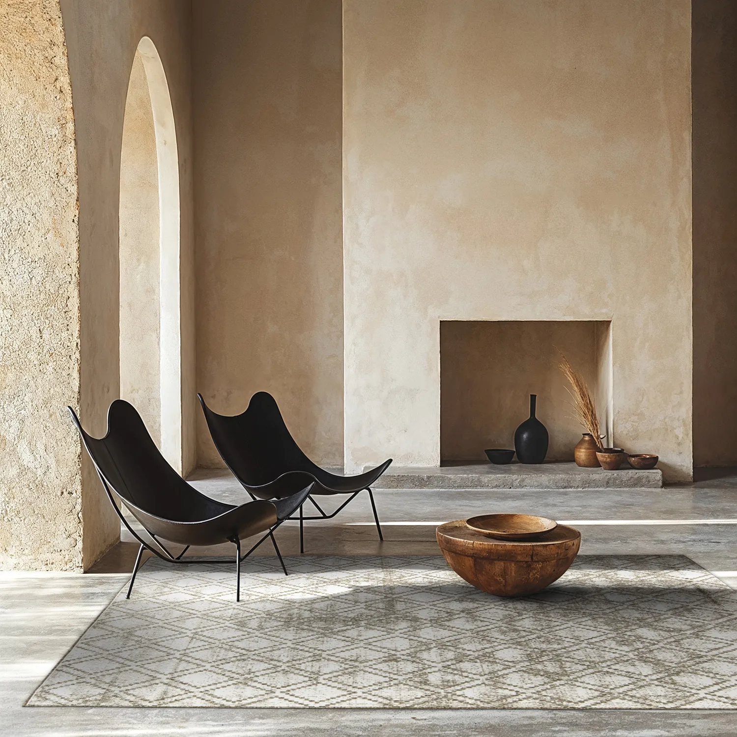 Tæpper til indendørs/udendørs brug - Brussels Grey (grå)