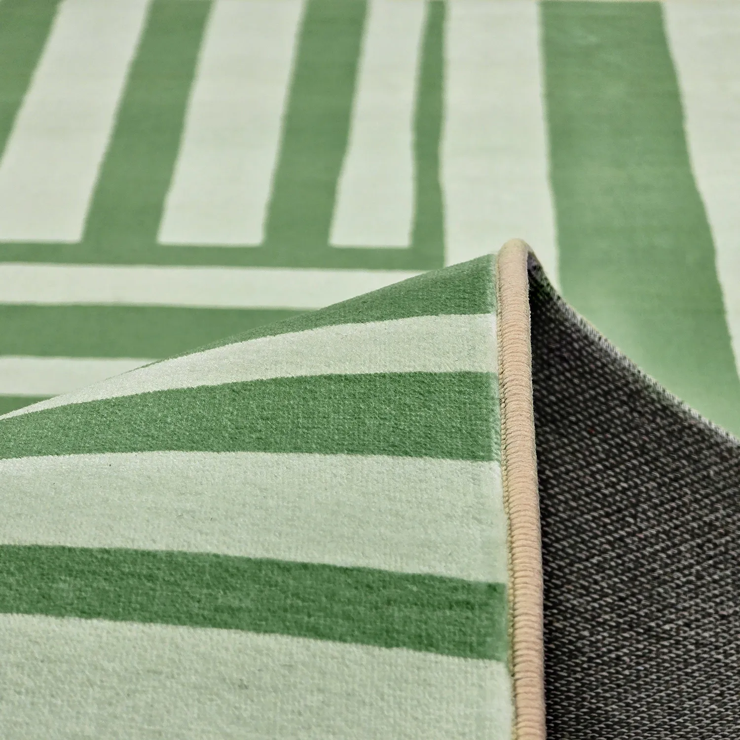 Wilton-tæppe - Joma (grøn)