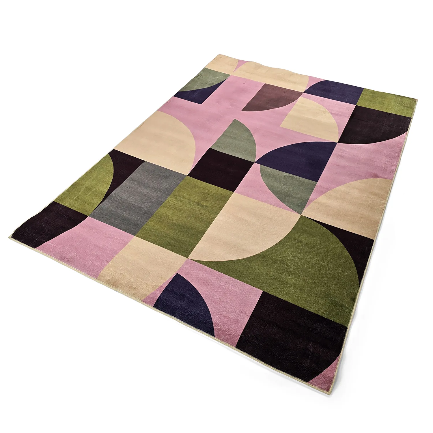 Wilton-tæppe - Kalami (pink/multi)