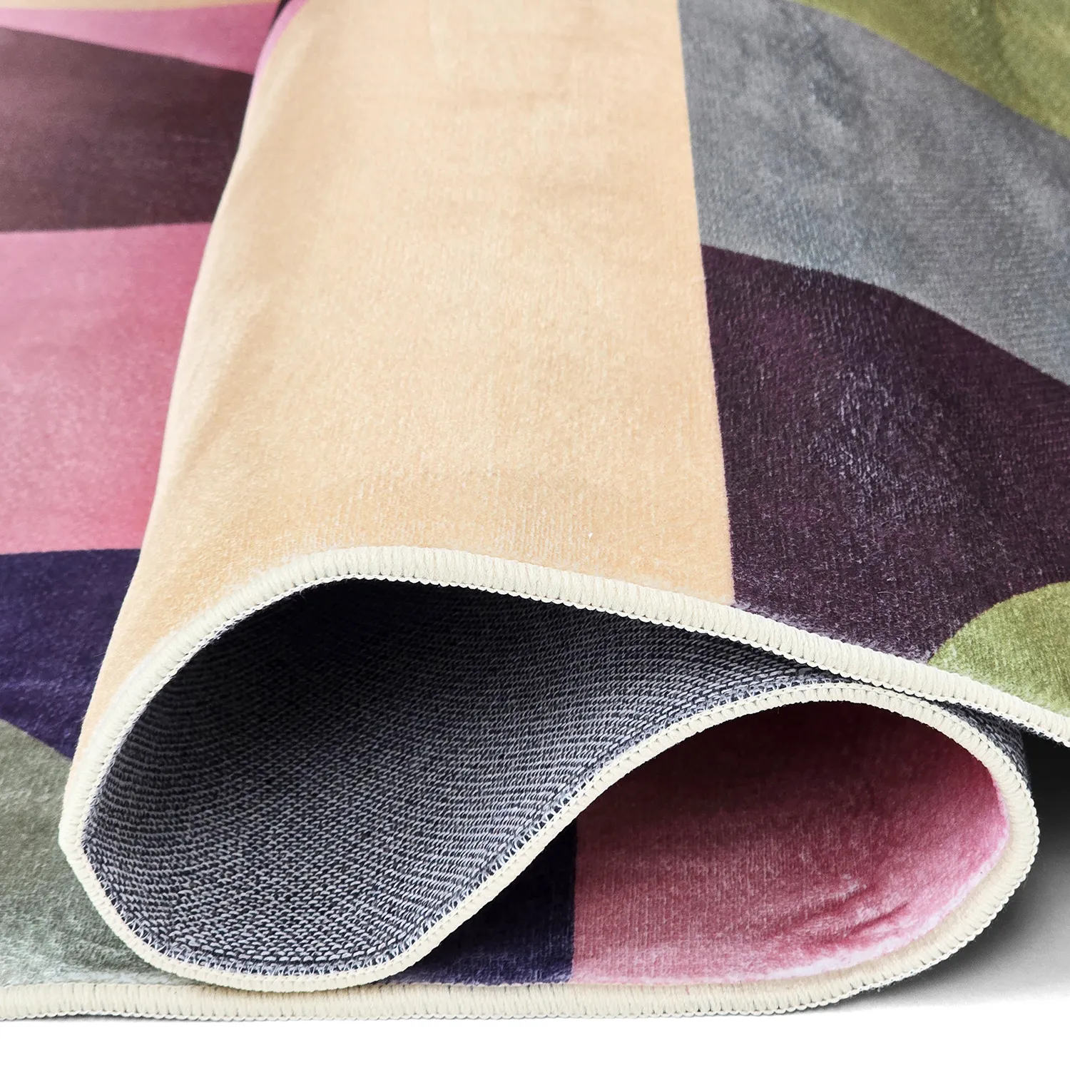 Wilton-tæppe - Kalami (pink/multi)