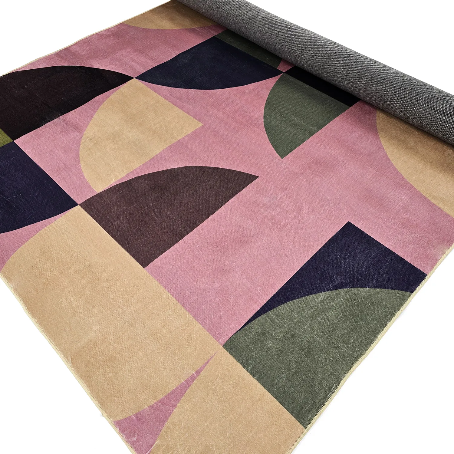 Wilton-tæppe - Kalami (pink/multi)