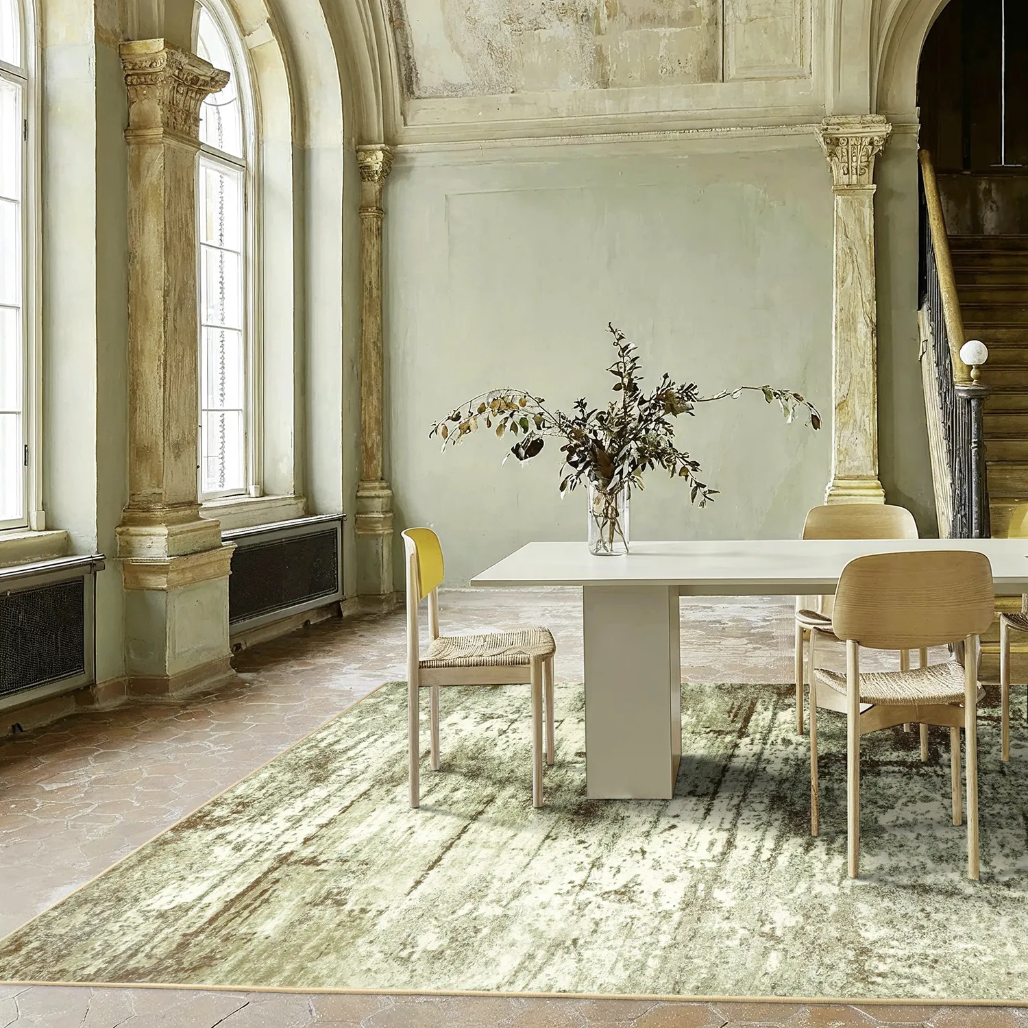Wilton-tæppe - Kebira (beige)