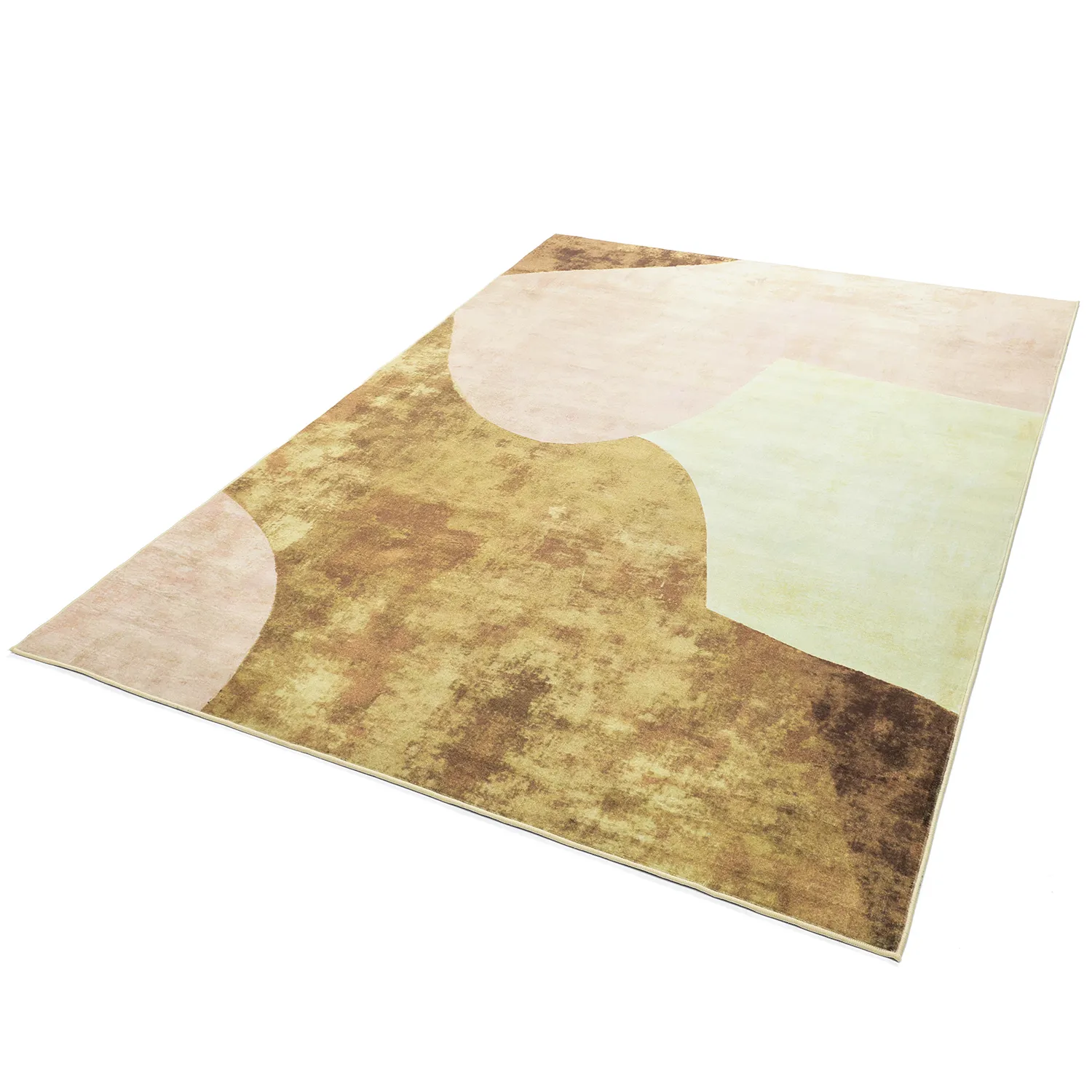 Wilton-tæppe - Lazio (beige/lyserød)