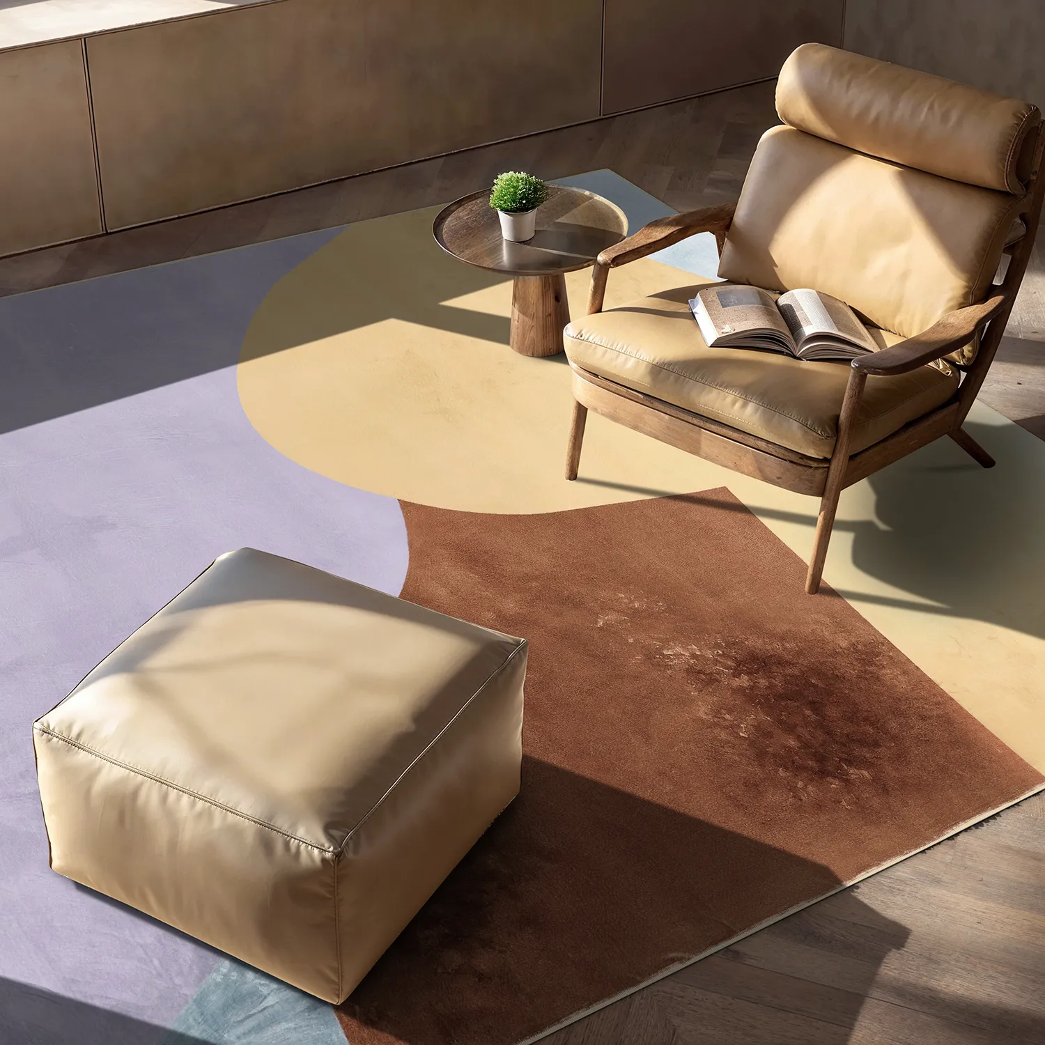 Wilton-tæppe - Lazio (champagne)