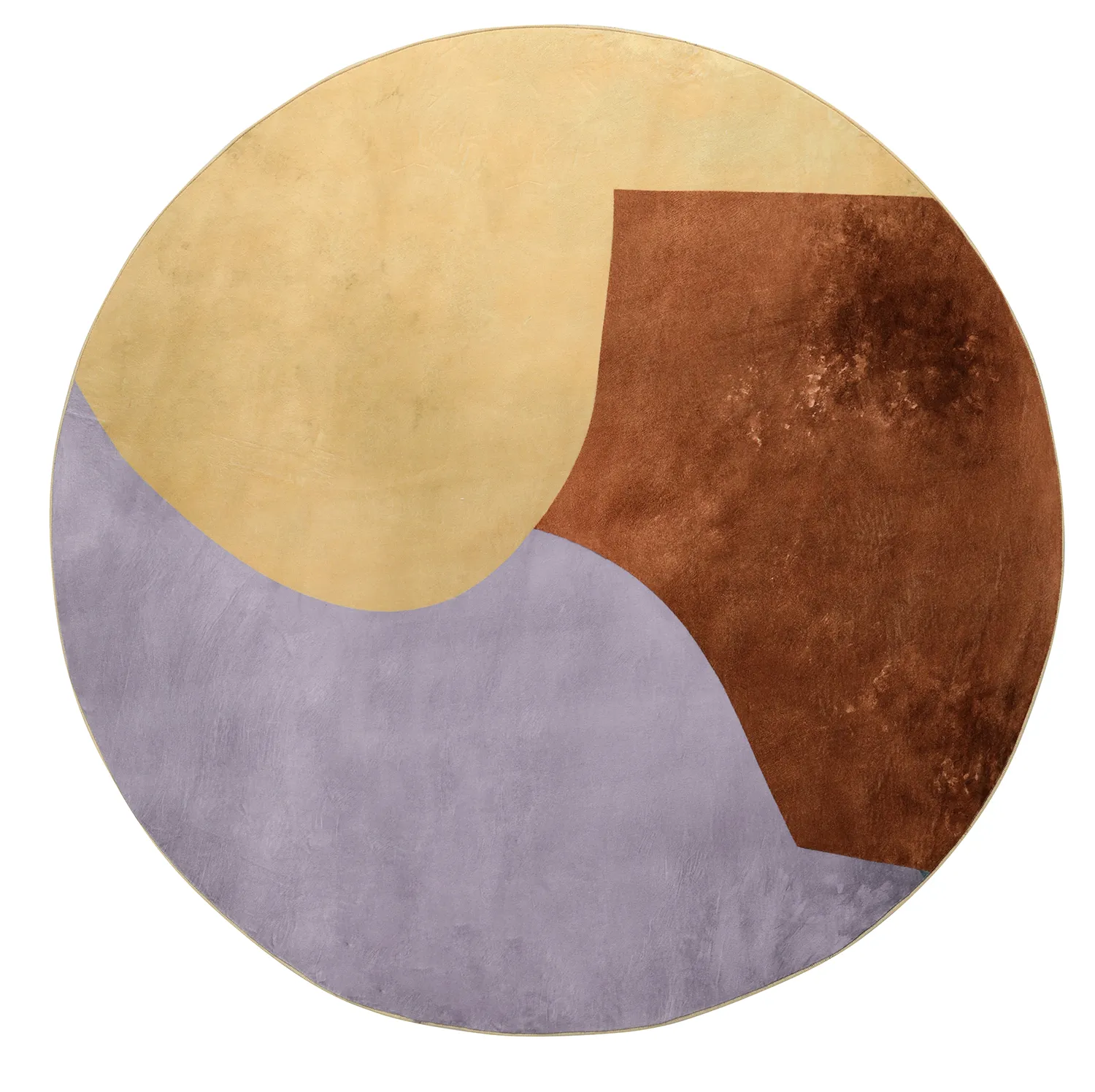 Rundt tæppe - Lazio (champagne)