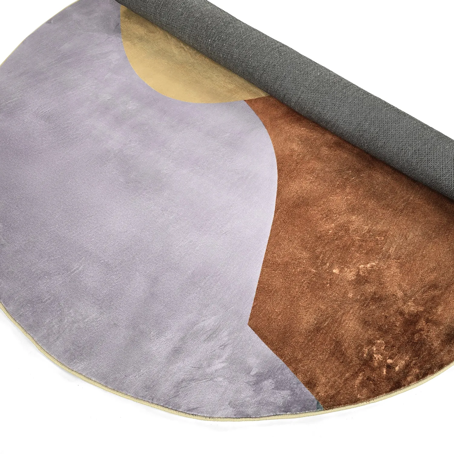 Rundt tæppe - Lazio (champagne)