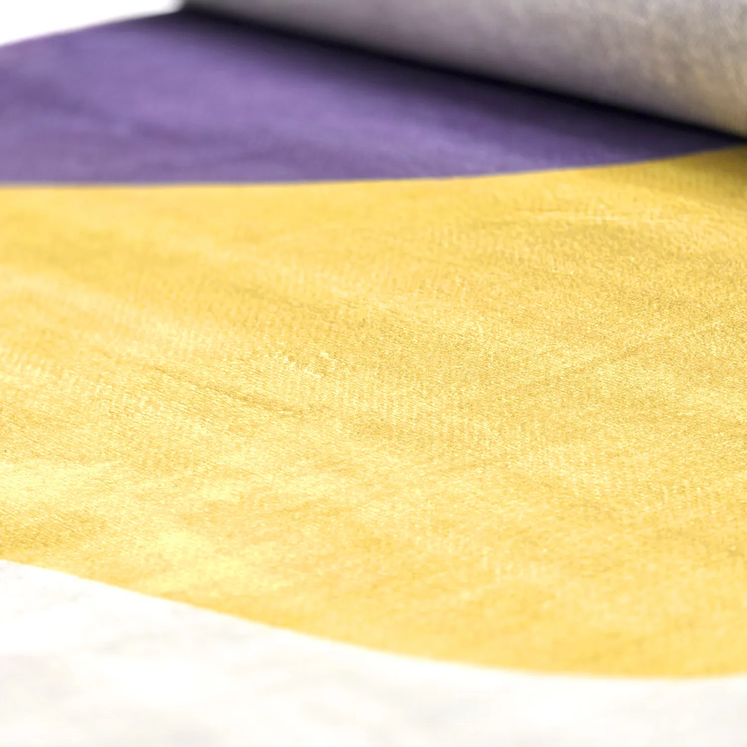 Wilton-tæppe - Leiden (gul/lilla)