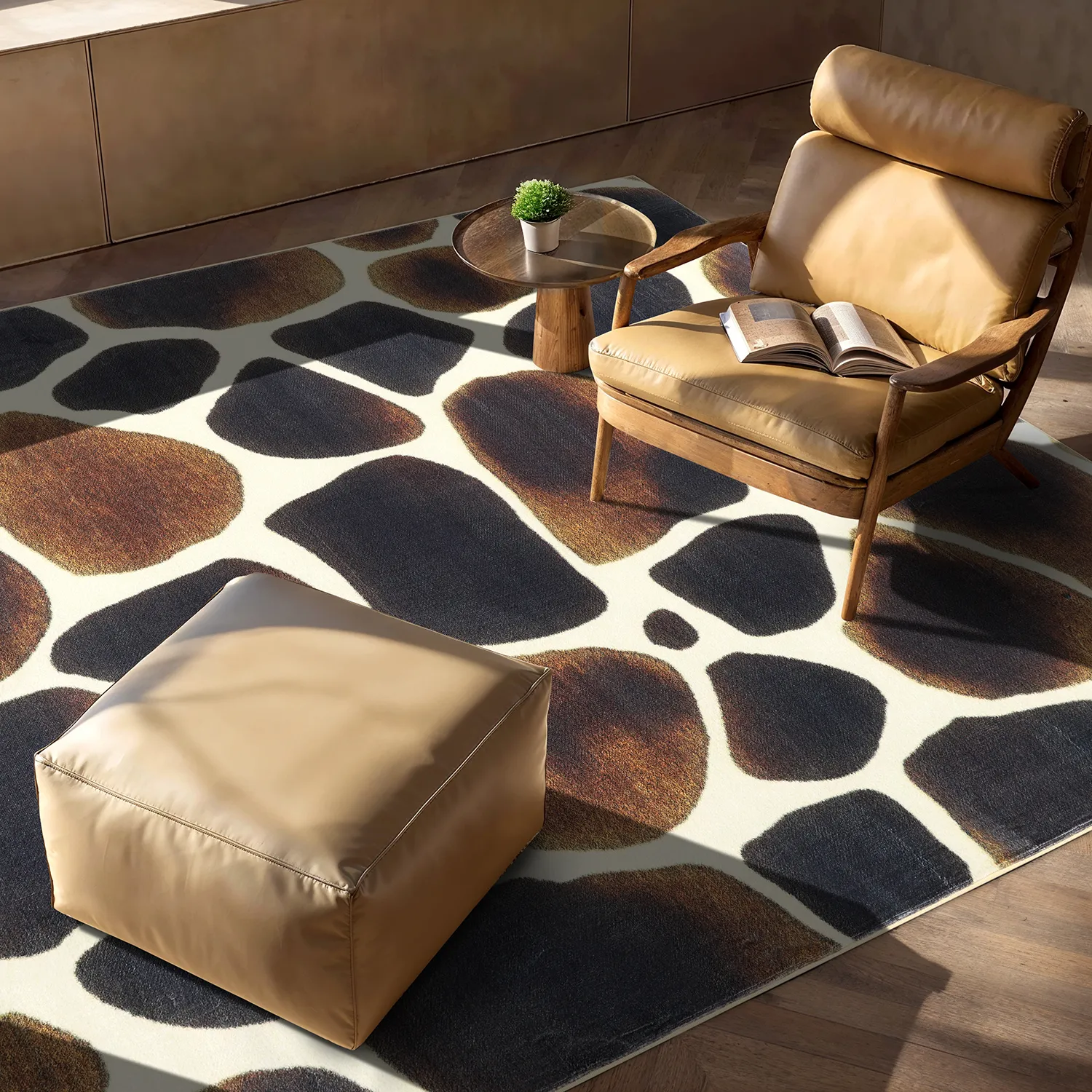 Wilton-tæppe - Lodi (giraf)