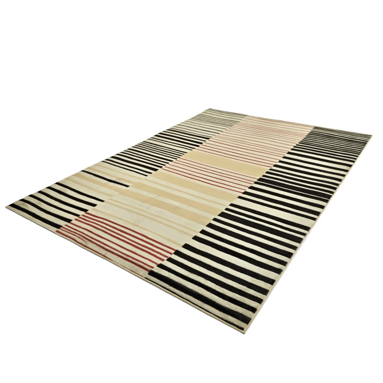 Wilton-tæppe - Lorne (rød/multi)