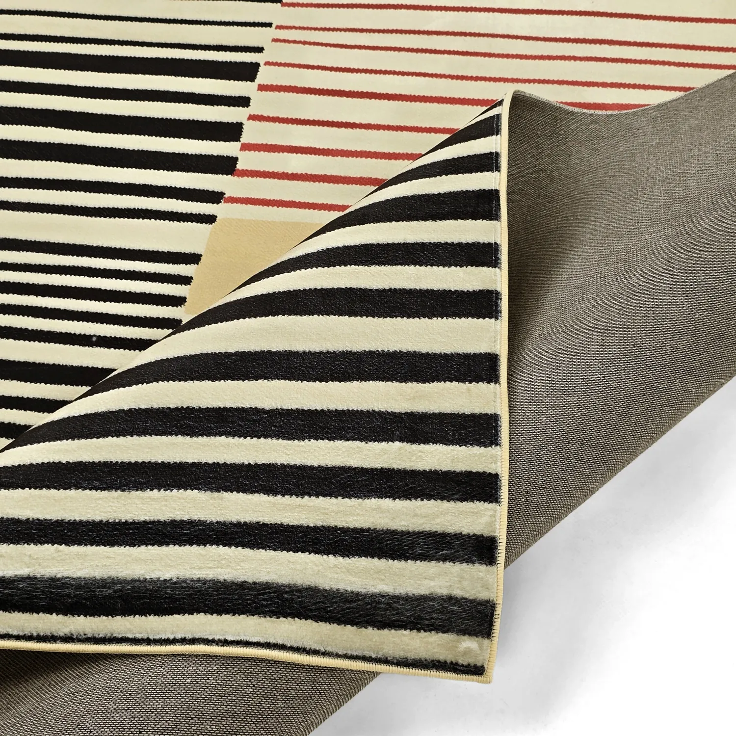 Wilton-tæppe - Lorne (rød/multi)