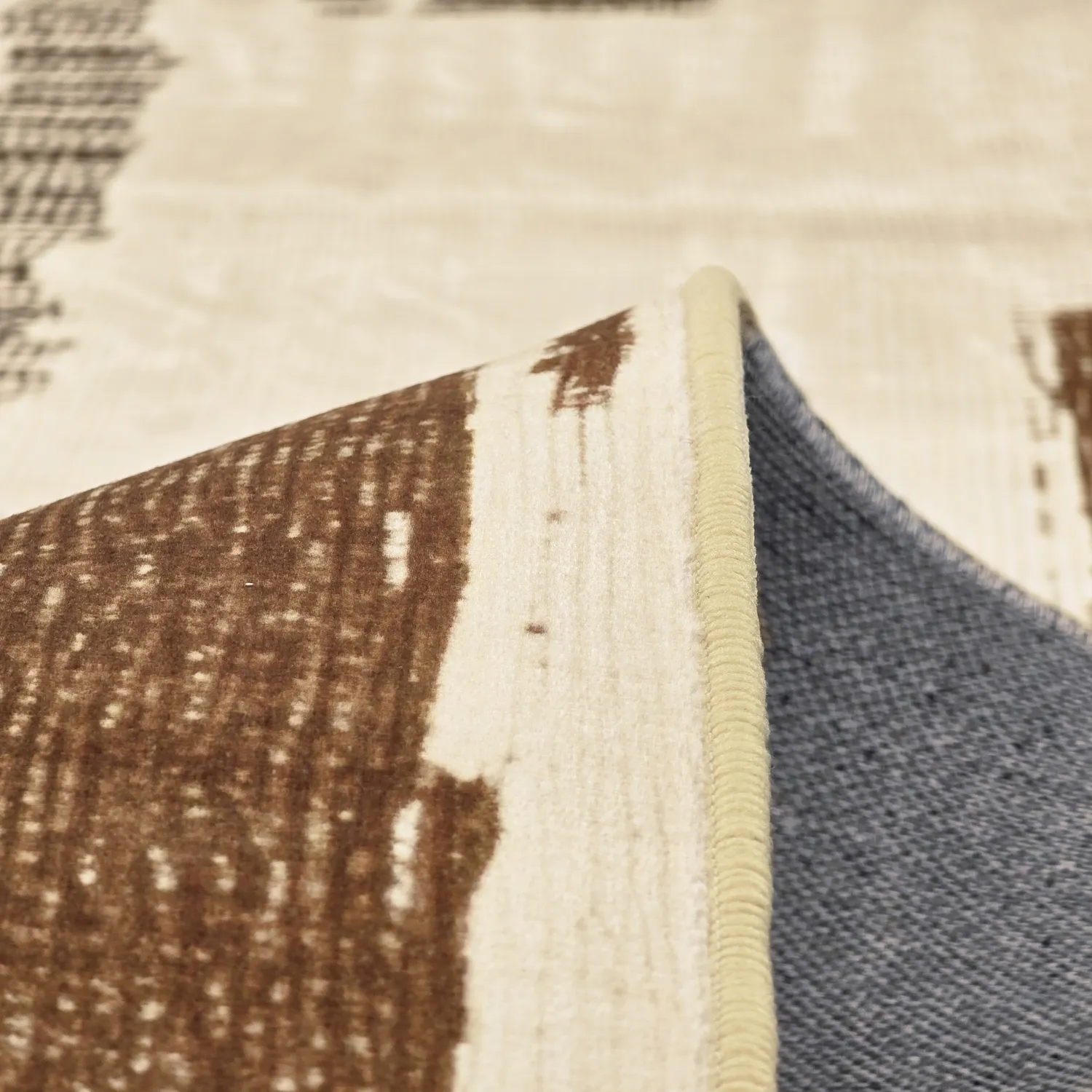 Wilton-tæppe - Lucerne (brun/multi)