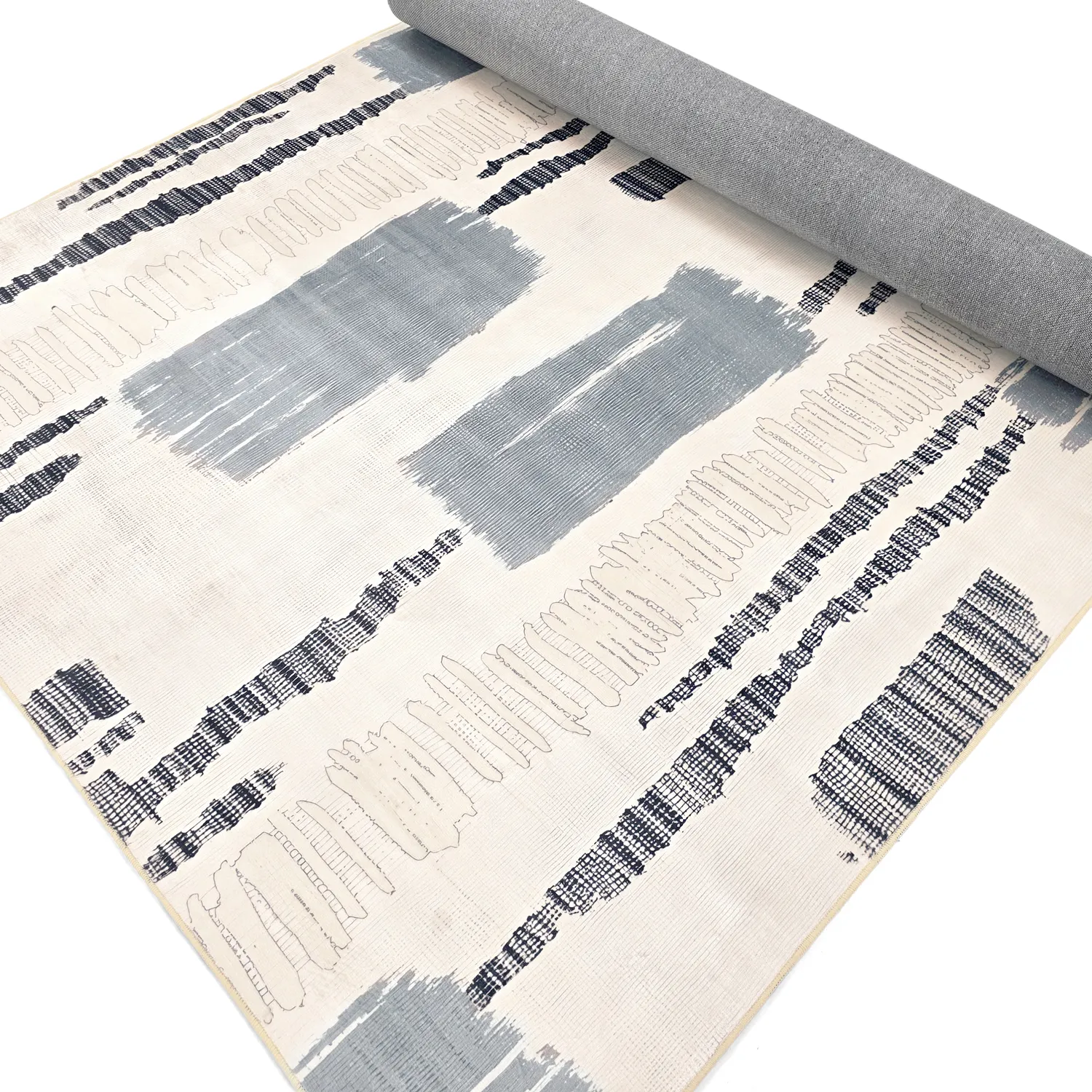 Wilton-tæppe - Lucerne (grå/multi)