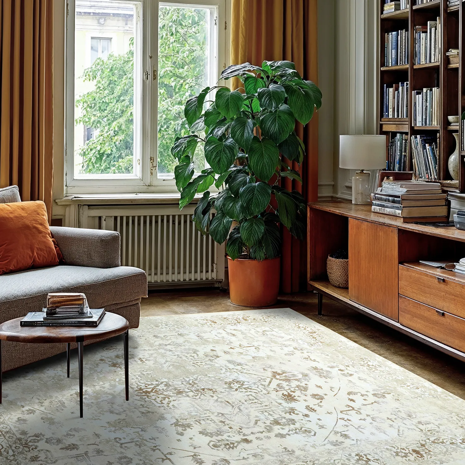 Wilton-tæppe - Mateur (beige)