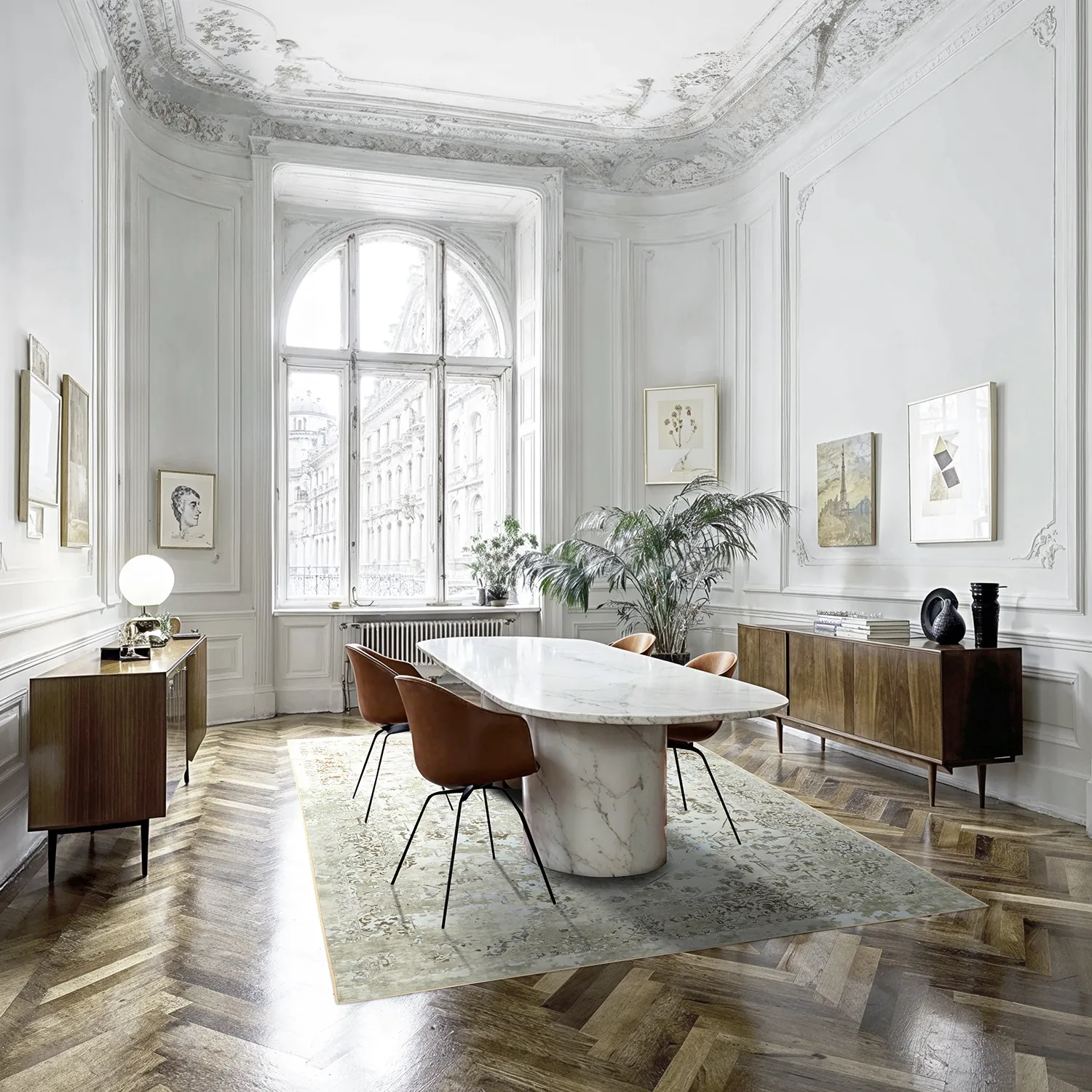 Wilton-tæppe - Mateur (beige)