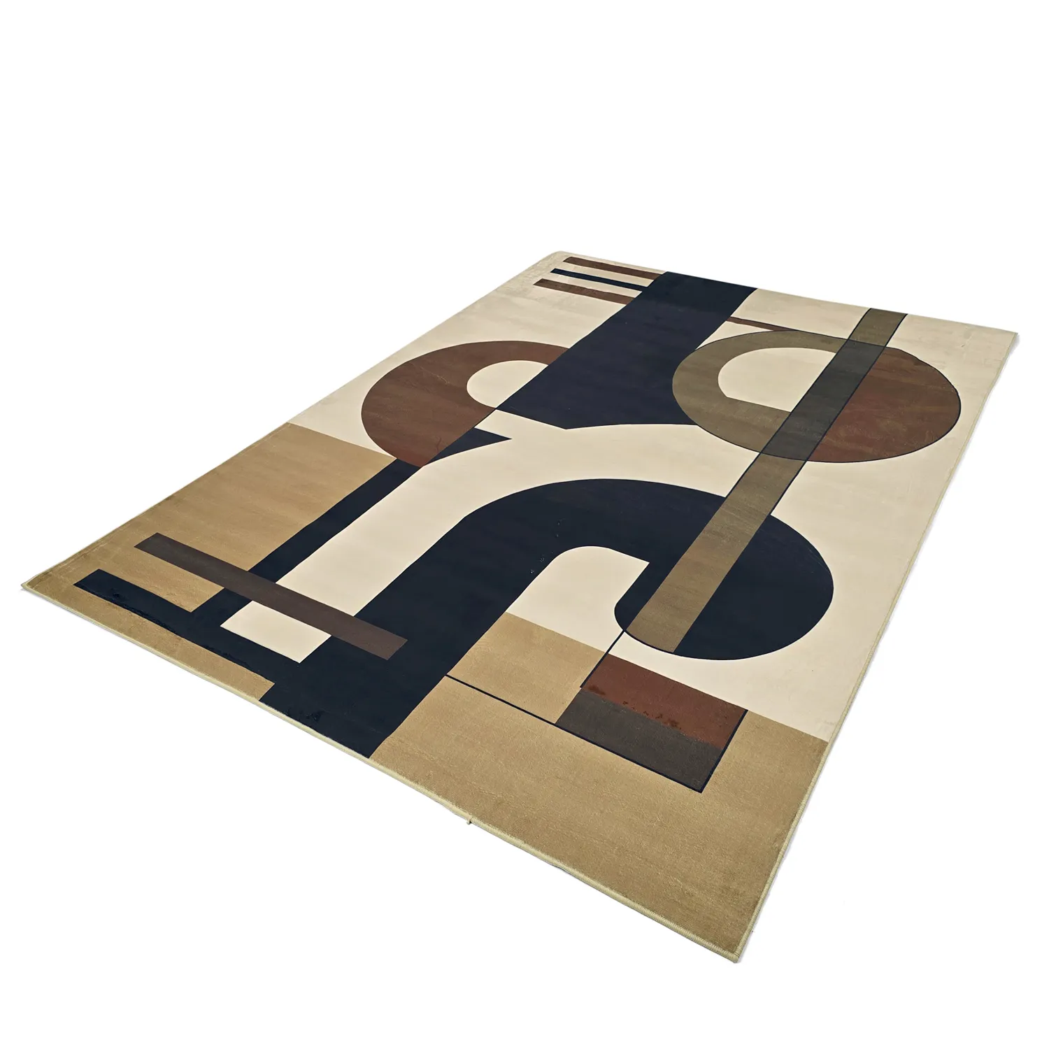 Wilton-tæppe - Nysa (brun/multi)