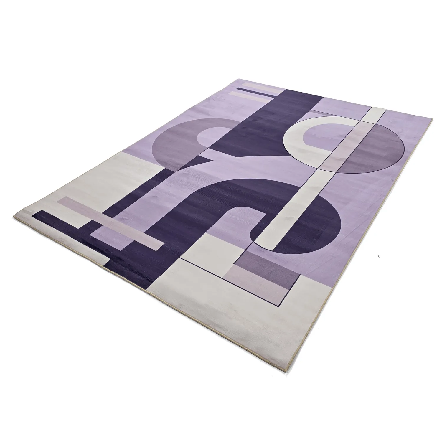 Wilton-tæppe - Nysa (lilla/multi)