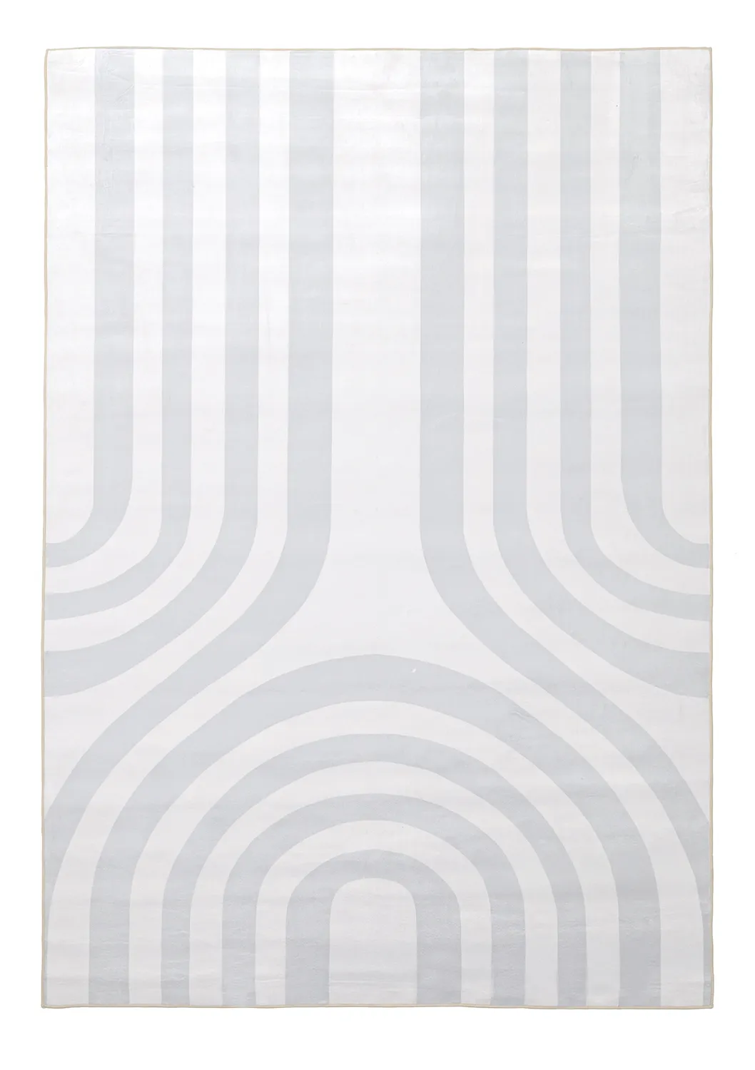 Wilton-tæppe - Obidos (grå/hvid)