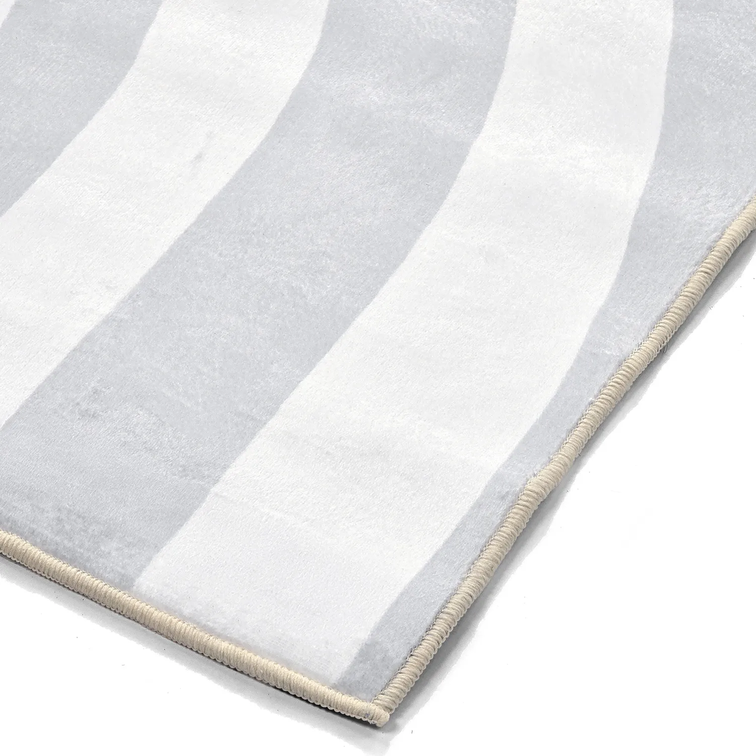 Wilton-tæppe - Obidos (grå/hvid)