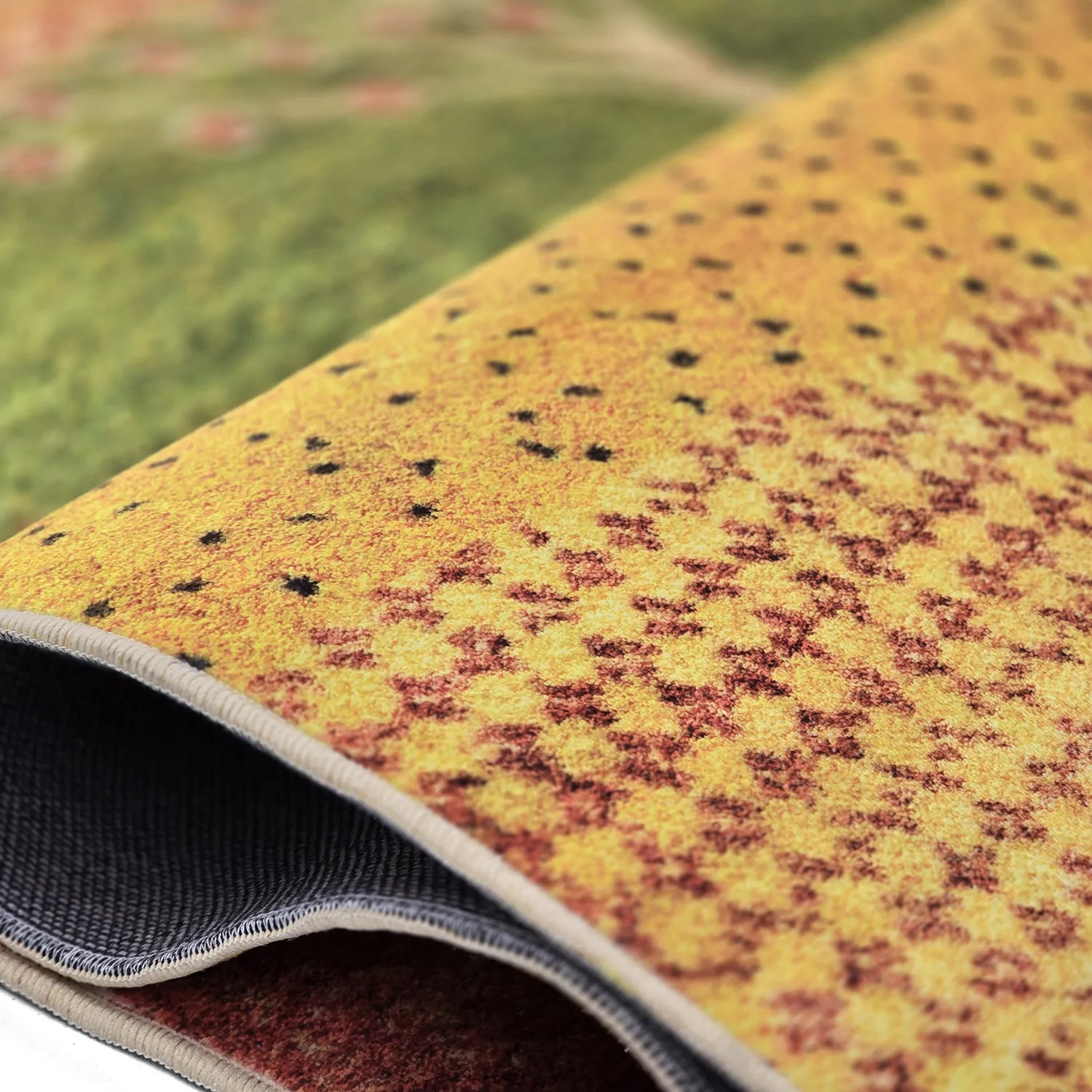 Wilton-tæppe - Oia (rød/multi)