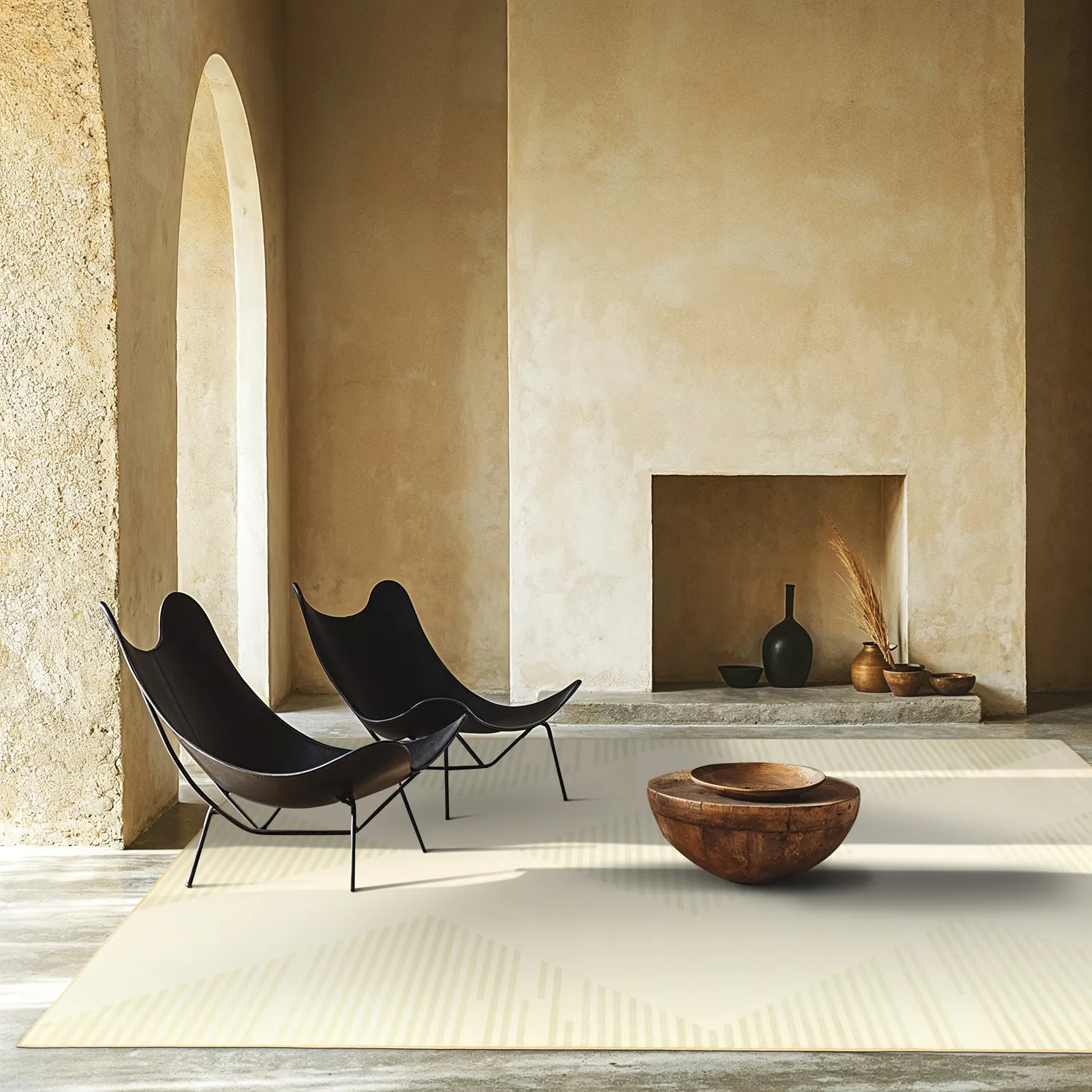 Wilton-tæppe - Pucon (beige/creme)