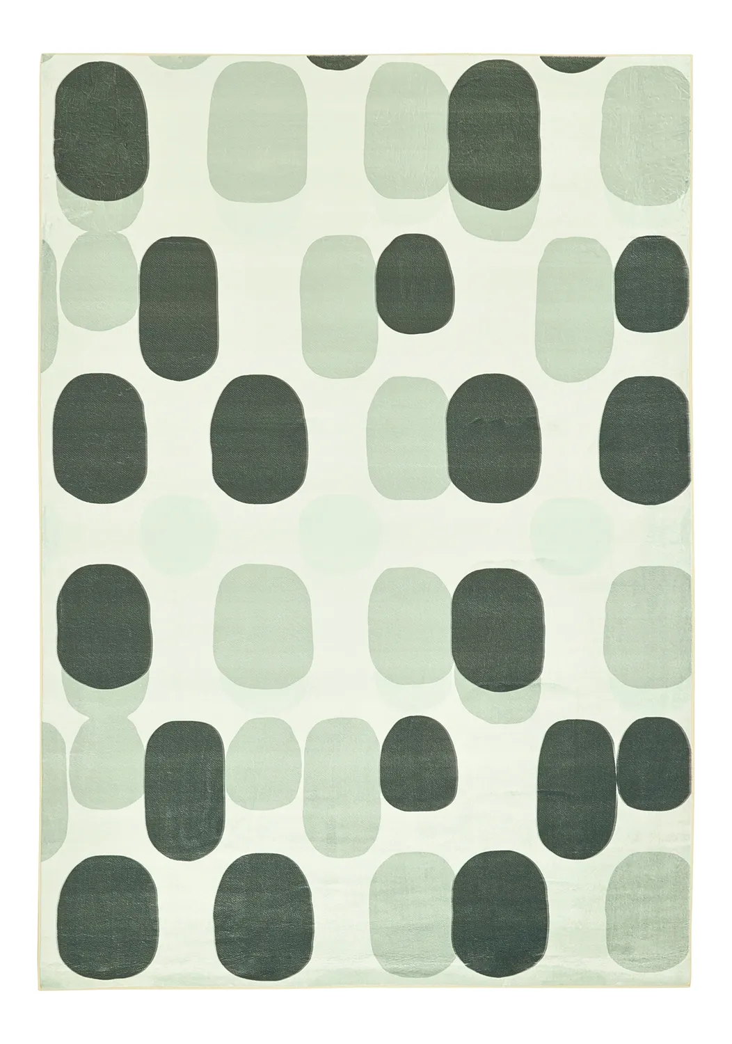Wilton-tæppe - Sapa (grøn/grå)