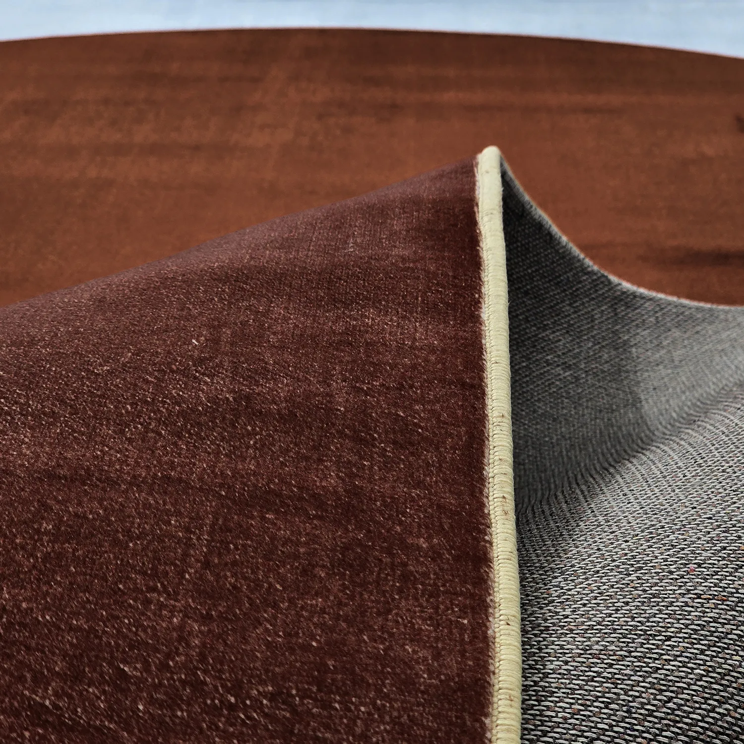 Wilton-tæppe - Taos (lyseblå/multi)