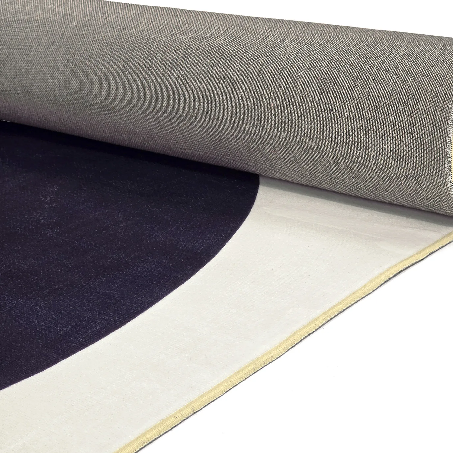 Wilton-tæppe - Taos (hvid/sort/grå)