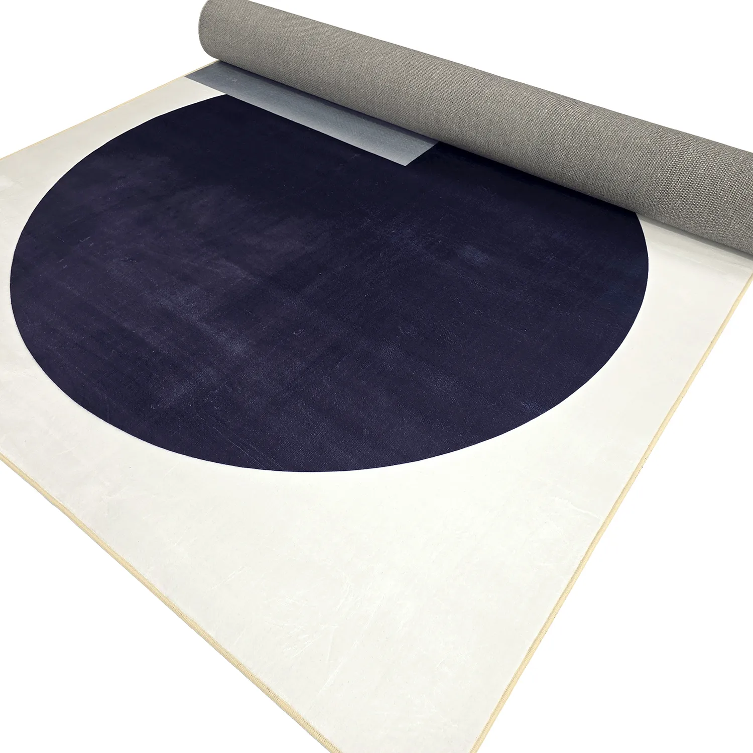 Wilton-tæppe - Taos (hvid/sort/grå)