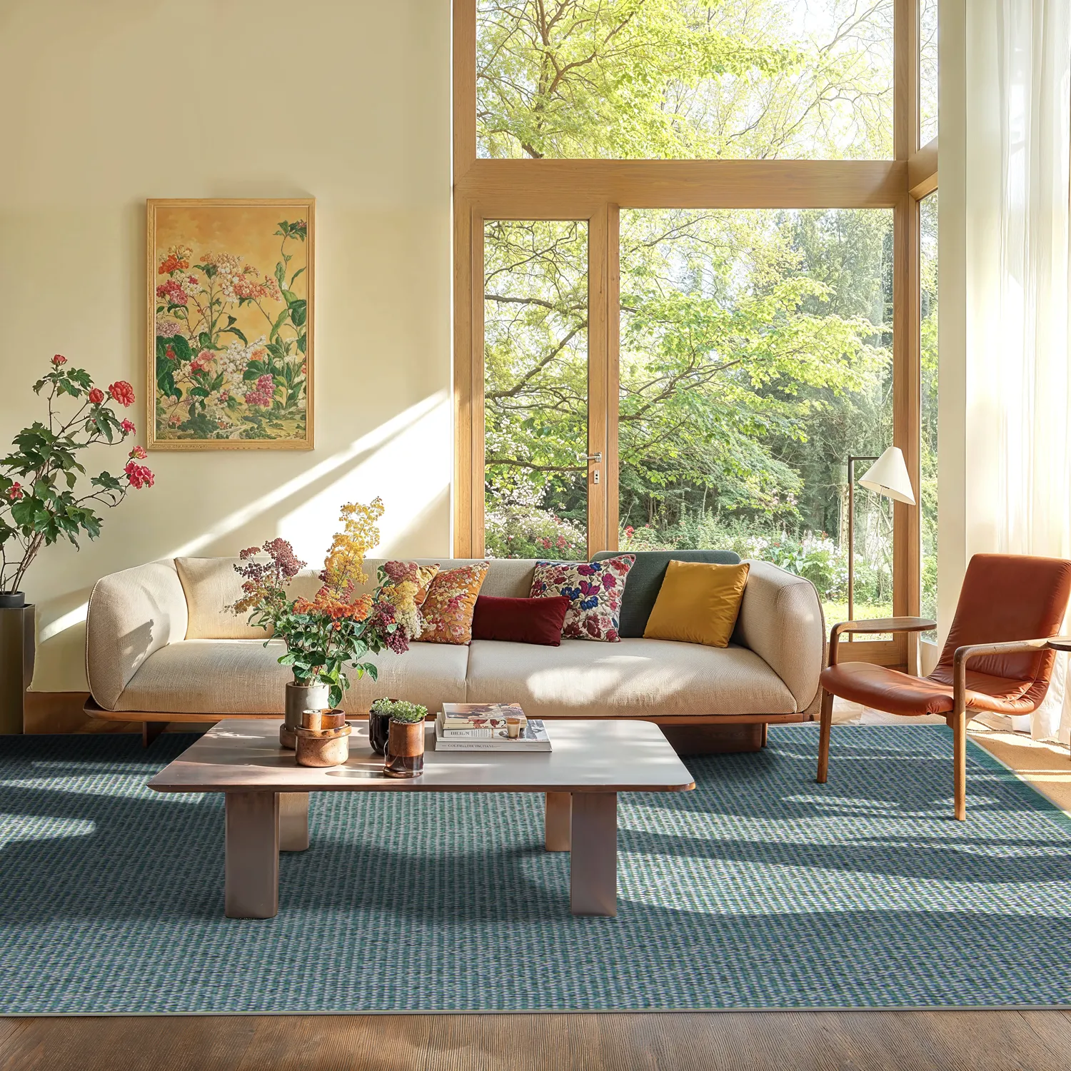 Tæpper til indendørs/udendørs brug - Tromsø (grøn)